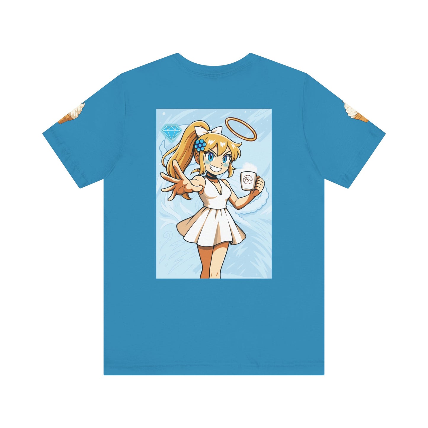 Vanilla Cream Pocket Print Shirt!