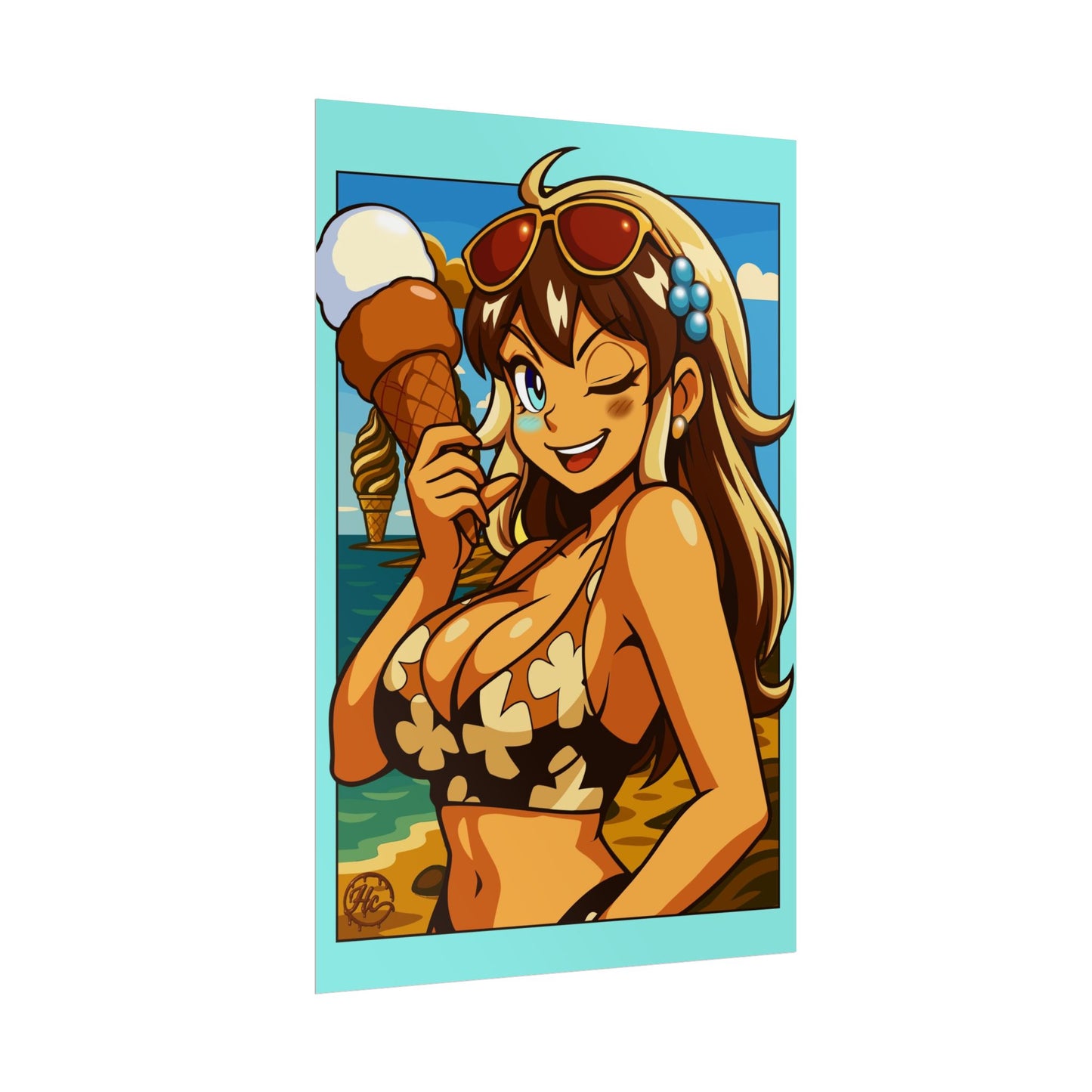 Vanico Beach Poster