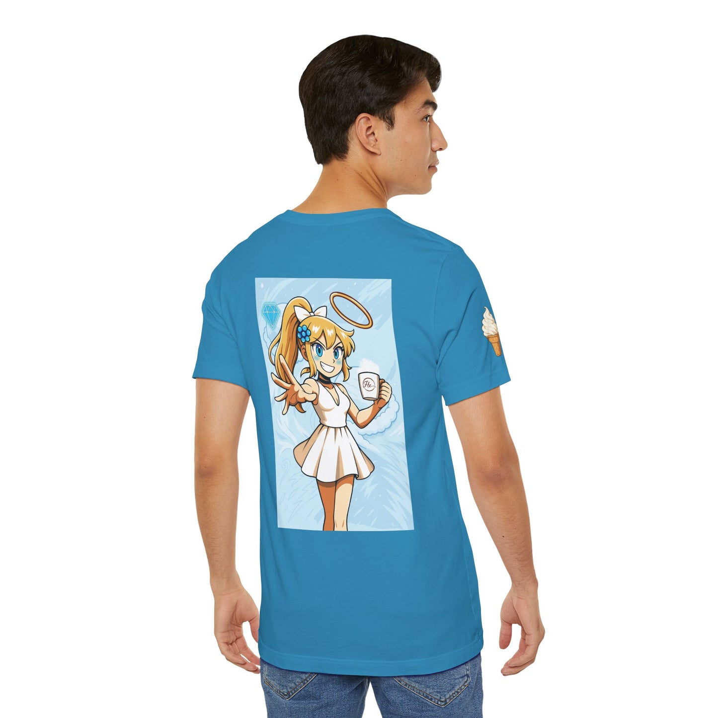 Vanilla Cream Pocket Print Shirt!