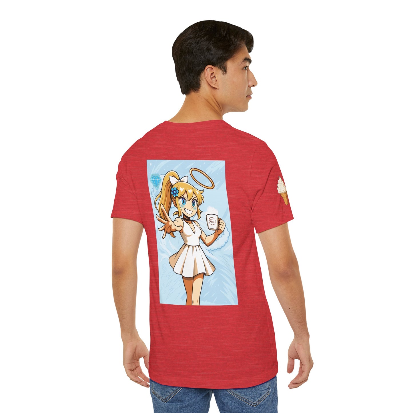 Vanilla Cream Pocket Print Shirt!