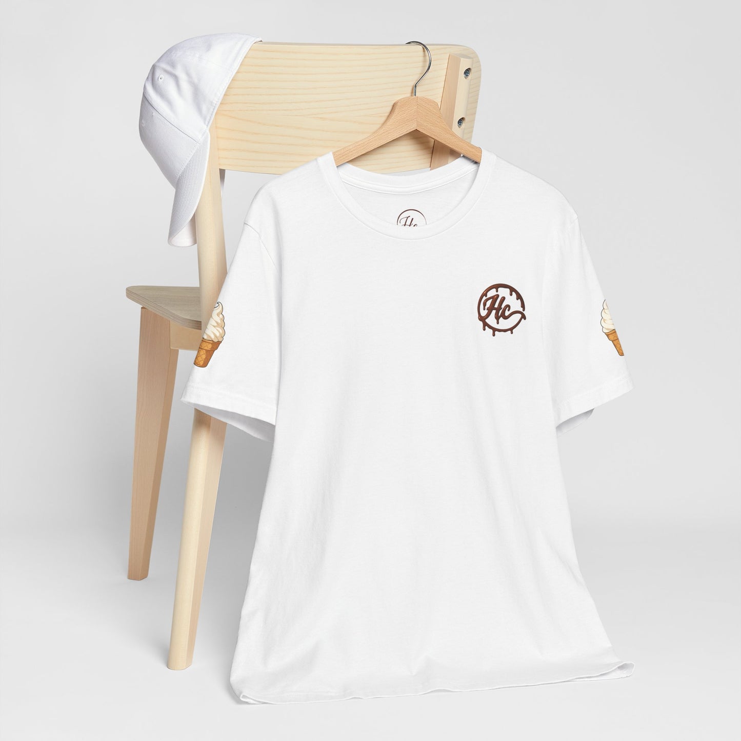 Vanilla Cream Pocket Print Shirt!