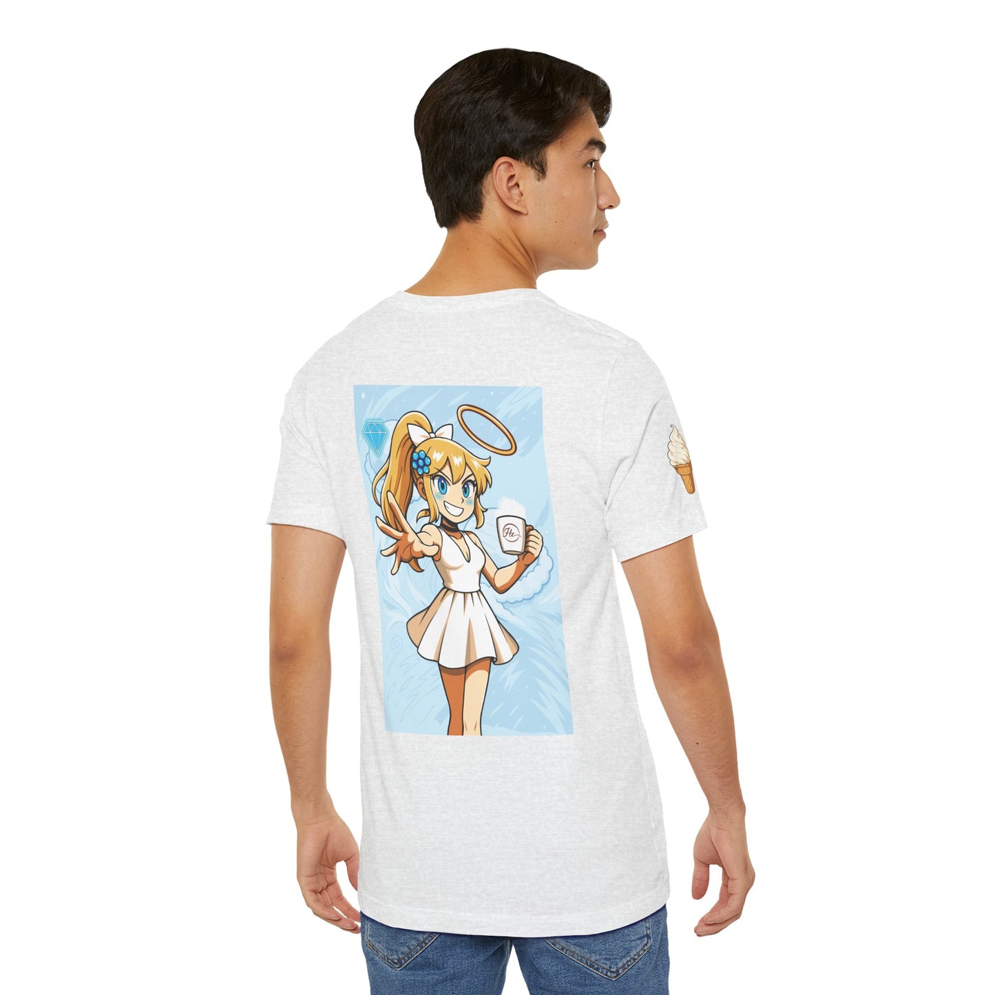 Vanilla Cream Pocket Print Shirt!