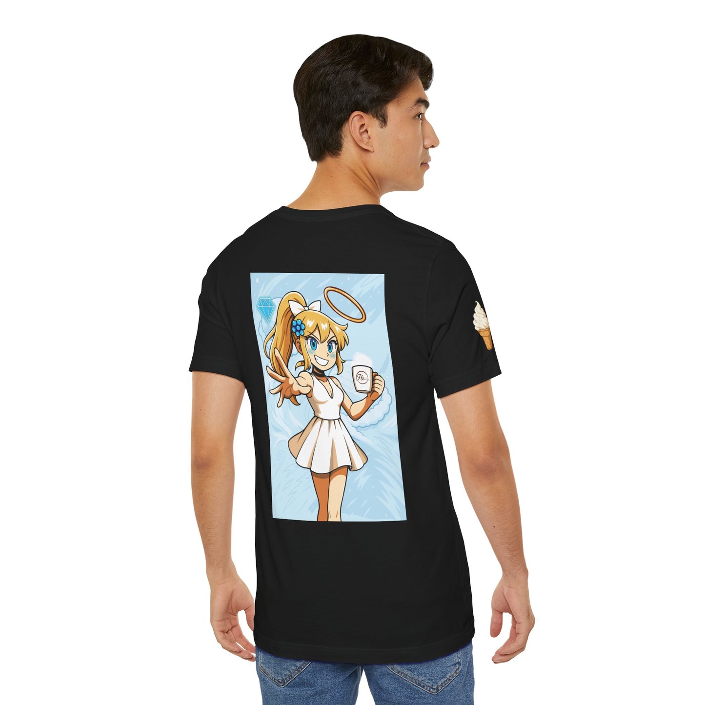 Vanilla Cream Pocket Print Shirt!