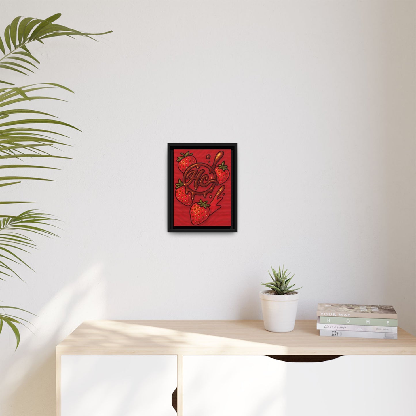 HC Strawberry Cover art Canvas!