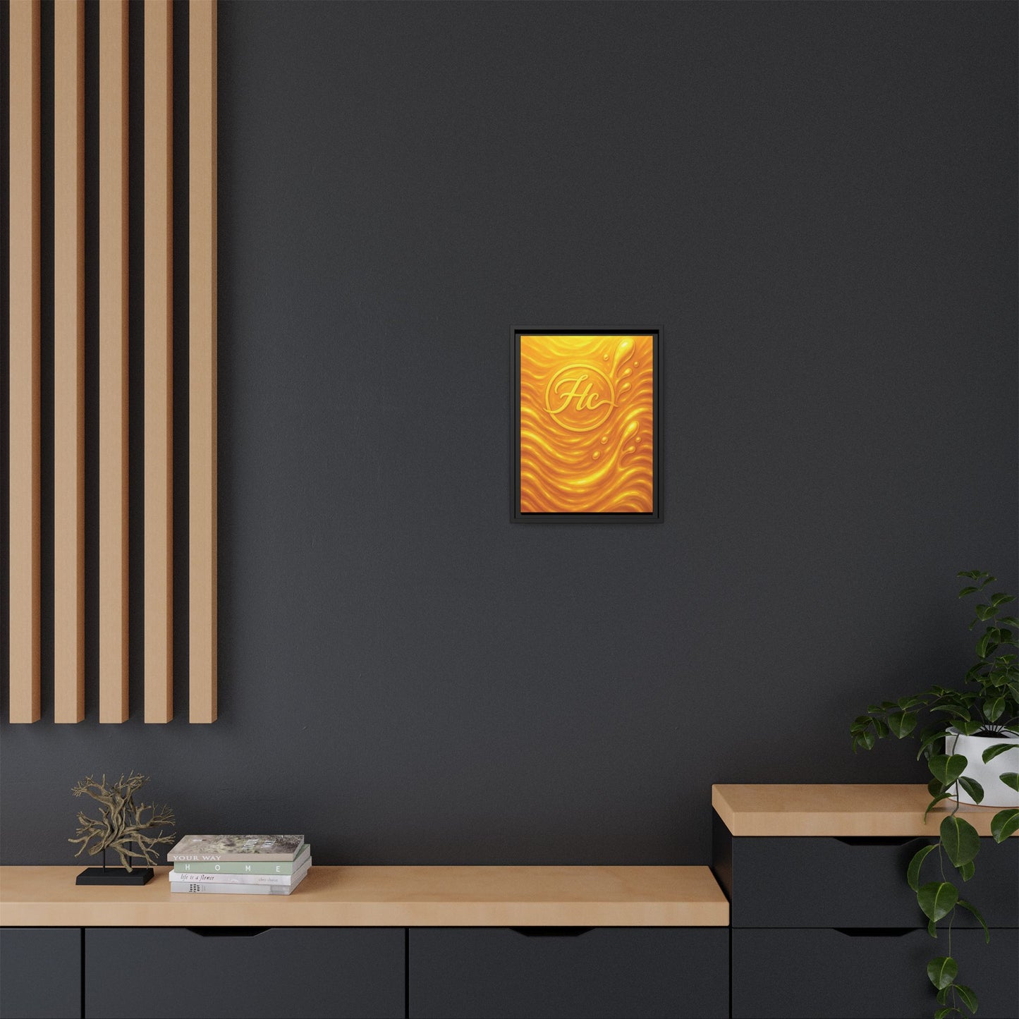 HC Gold Cover art Canvas!