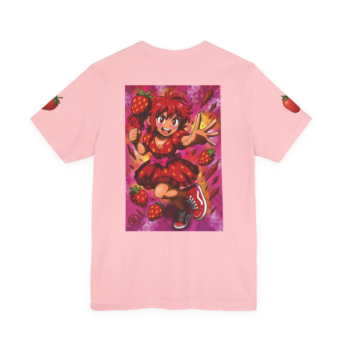 Strawberry Sweets Pocket Print Shirt!