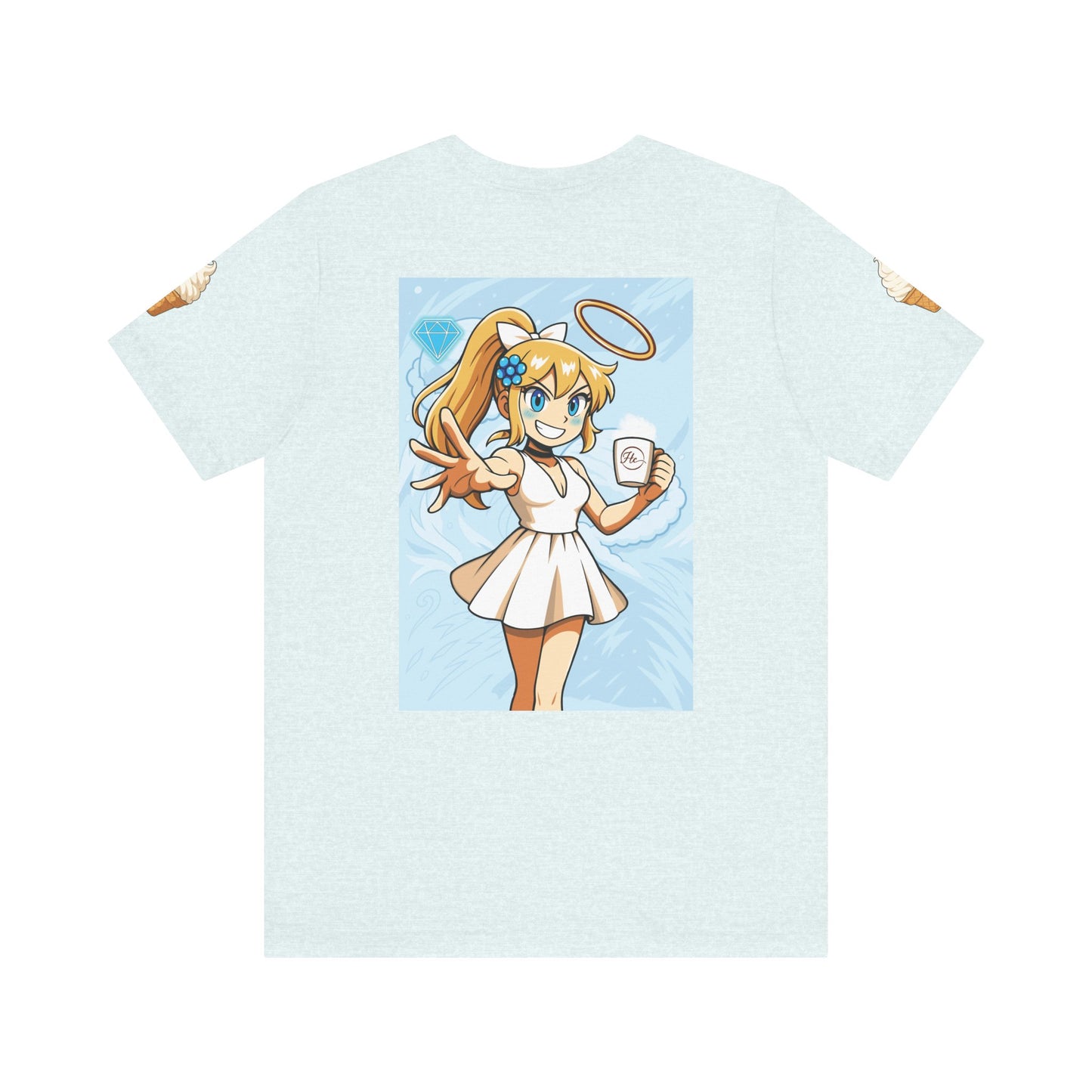 Vanilla Cream Pocket Print Shirt!