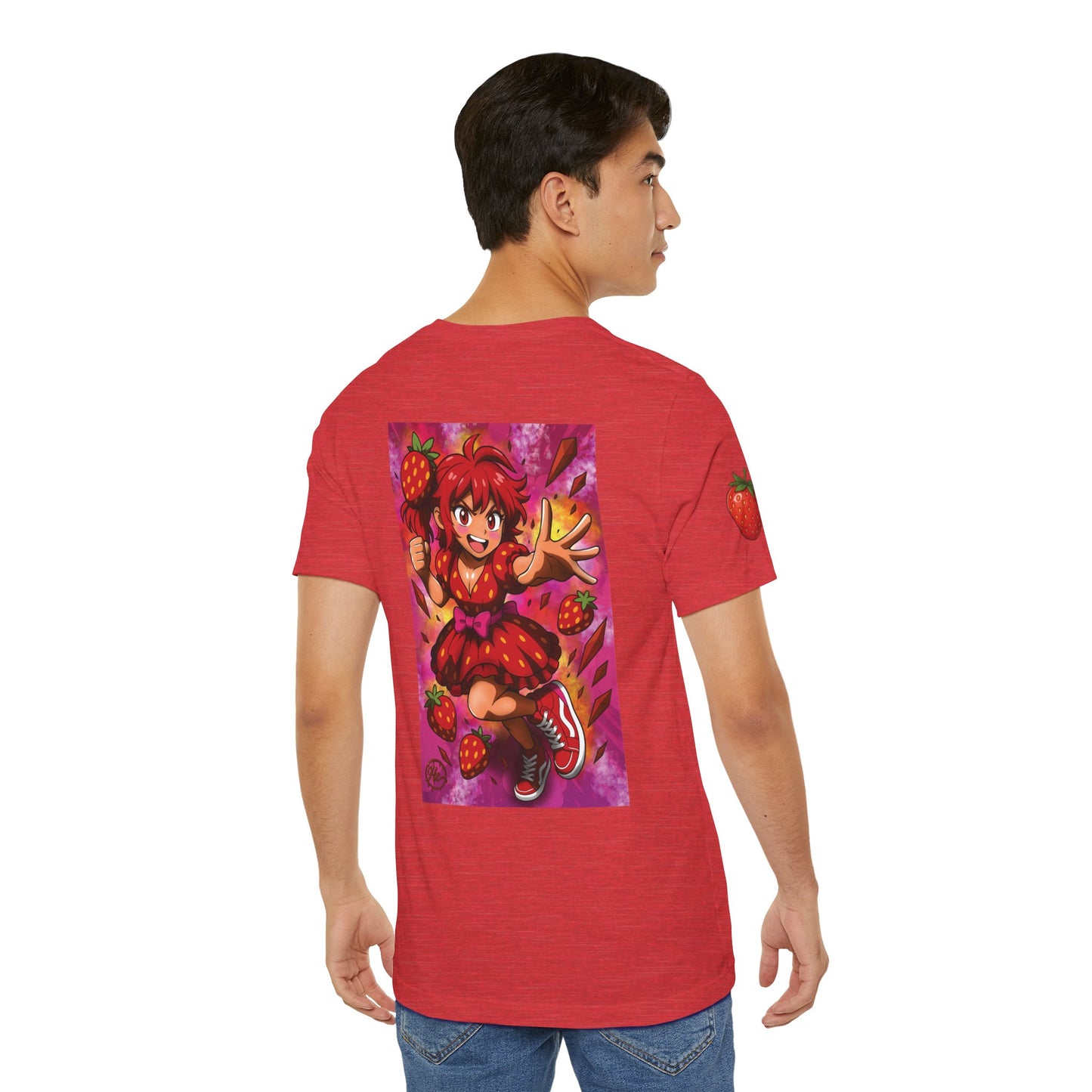 Strawberry Sweets Pocket Print Shirt!