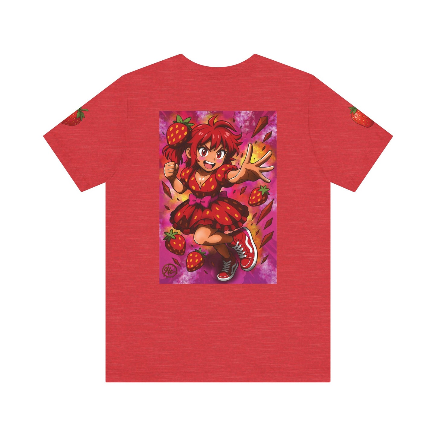Strawberry Sweets Pocket Print Shirt!