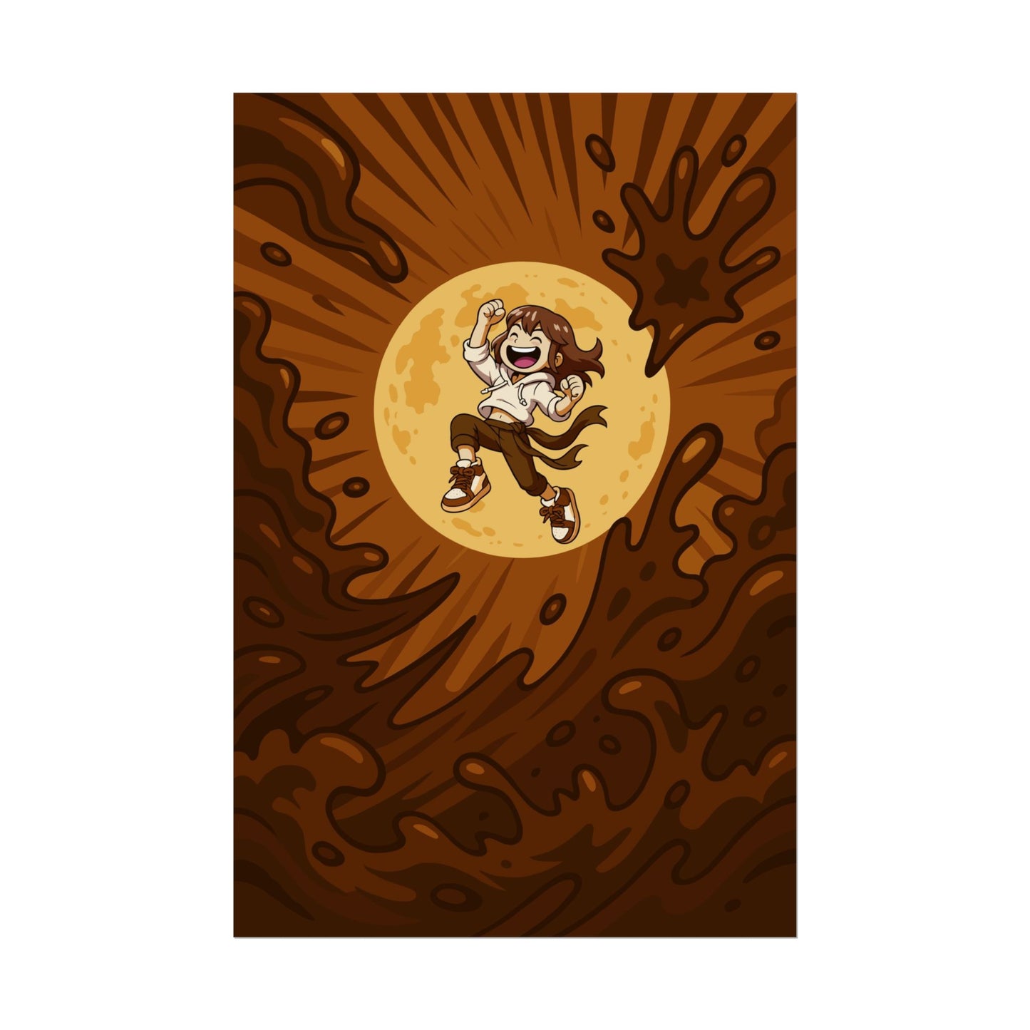 Chocolate Moon Cocoa Poster!