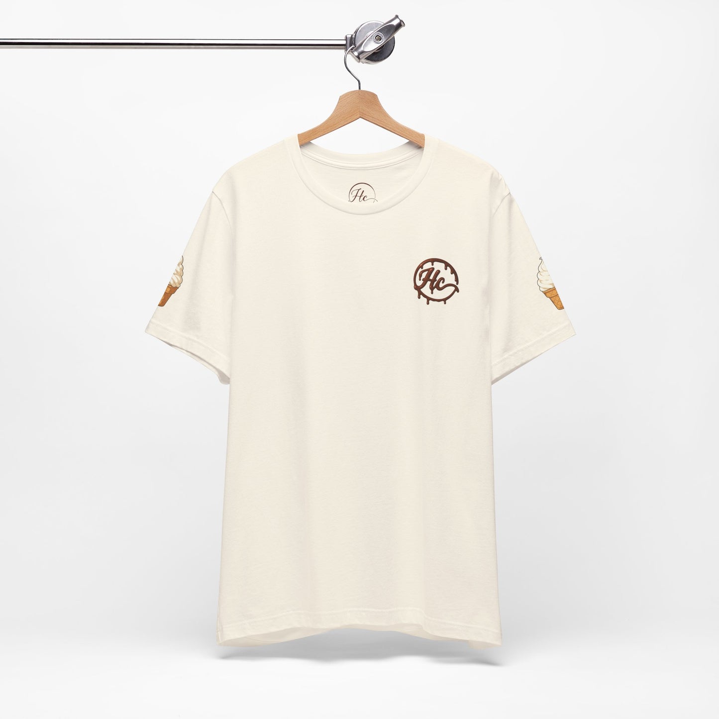 Vanilla Cream Pocket Print Shirt!