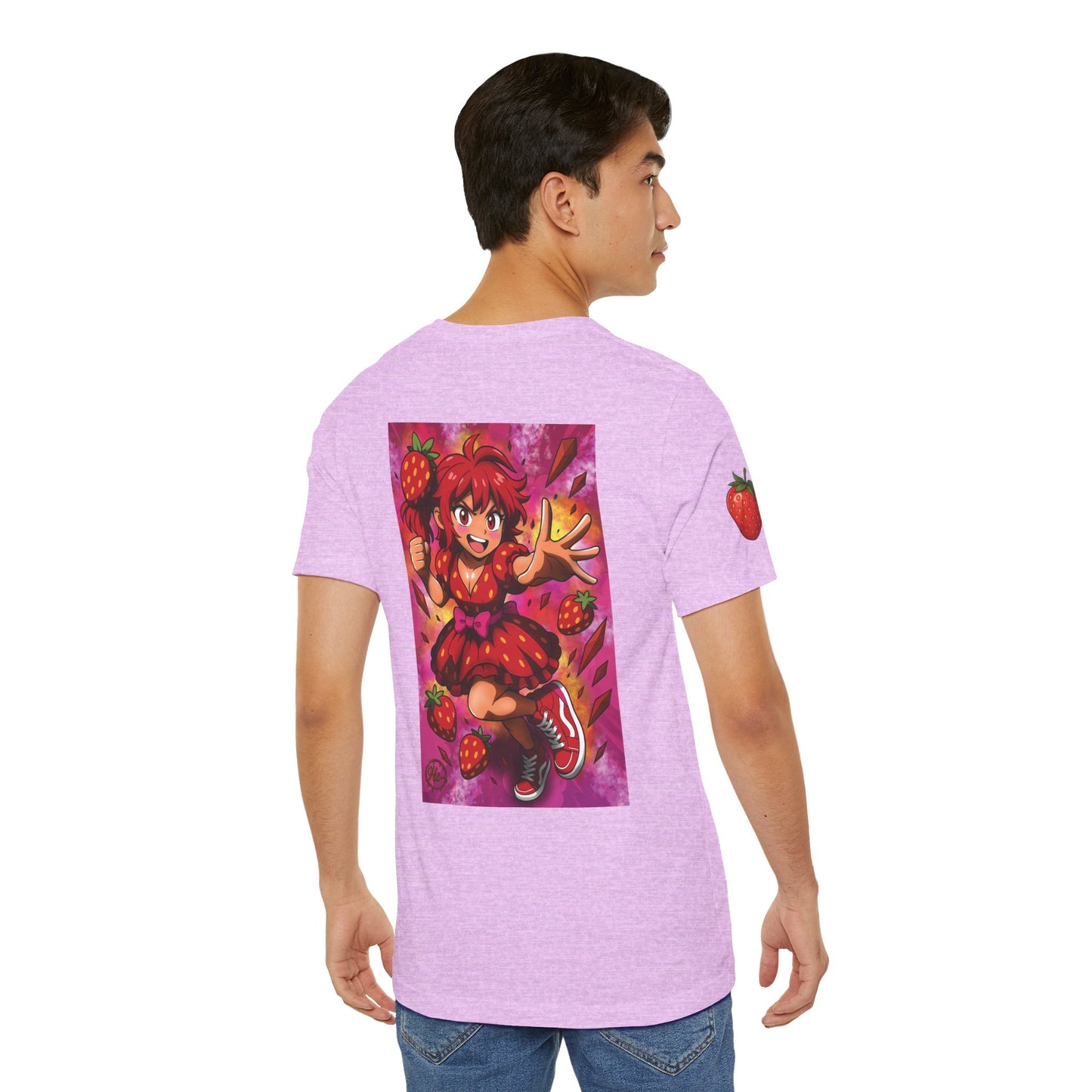 Strawberry Sweets Pocket Print Shirt!