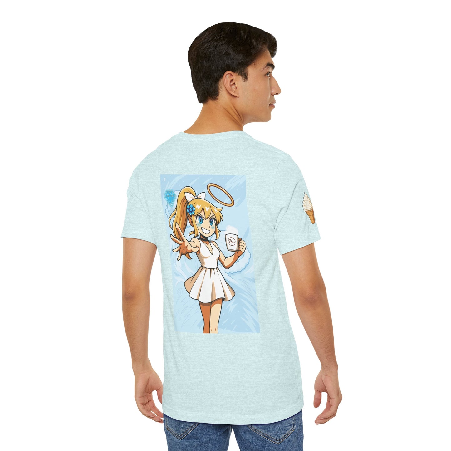 Vanilla Cream Pocket Print Shirt!