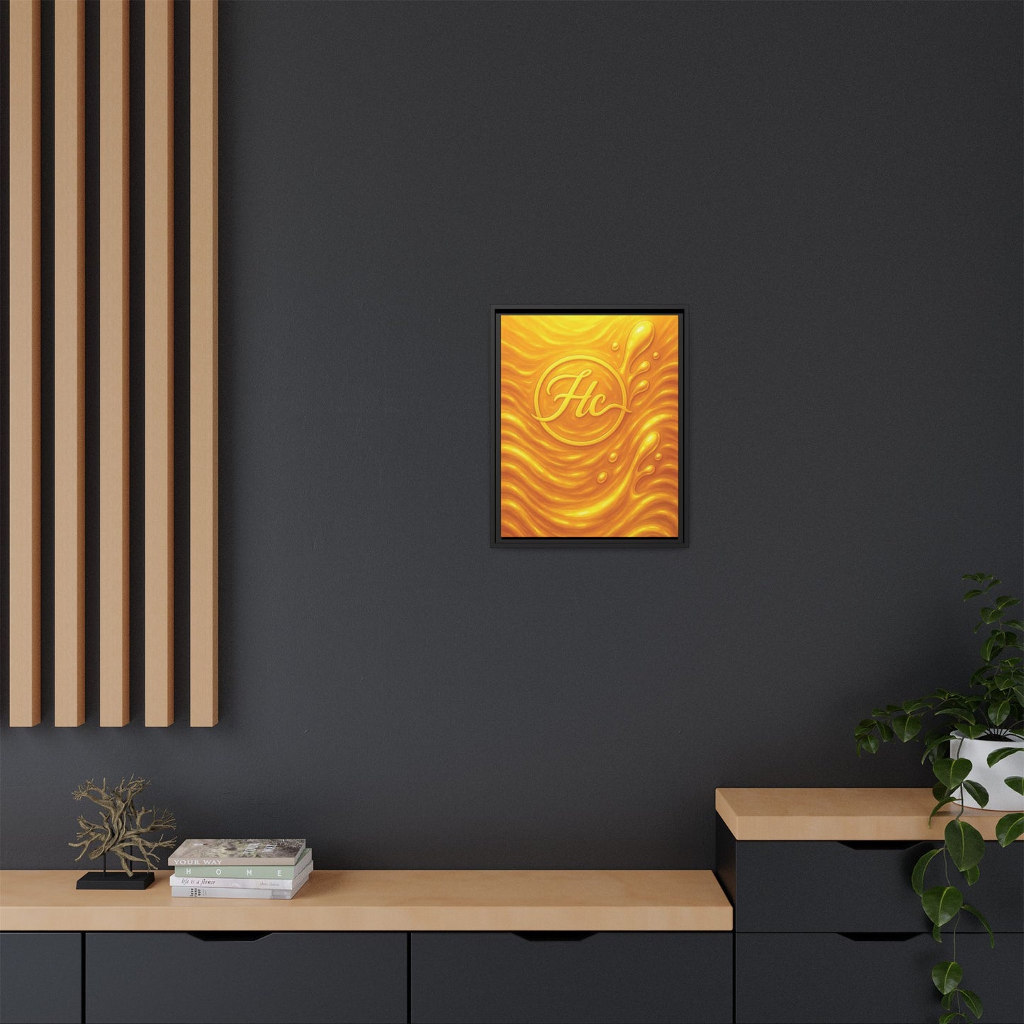 HC Gold Cover art Canvas!