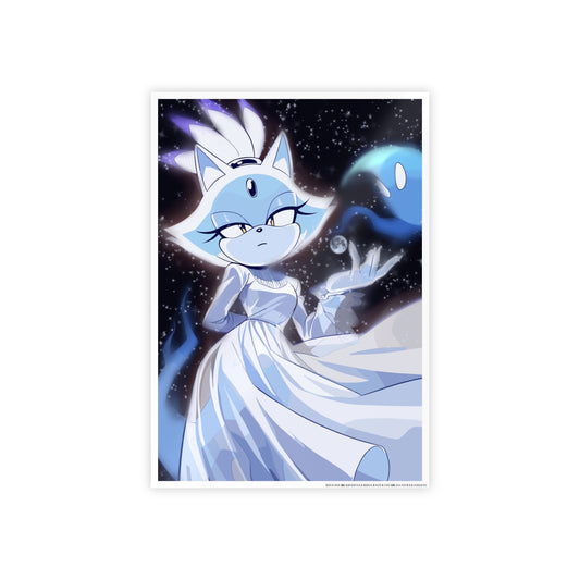 Ghostly Blaze Poster
