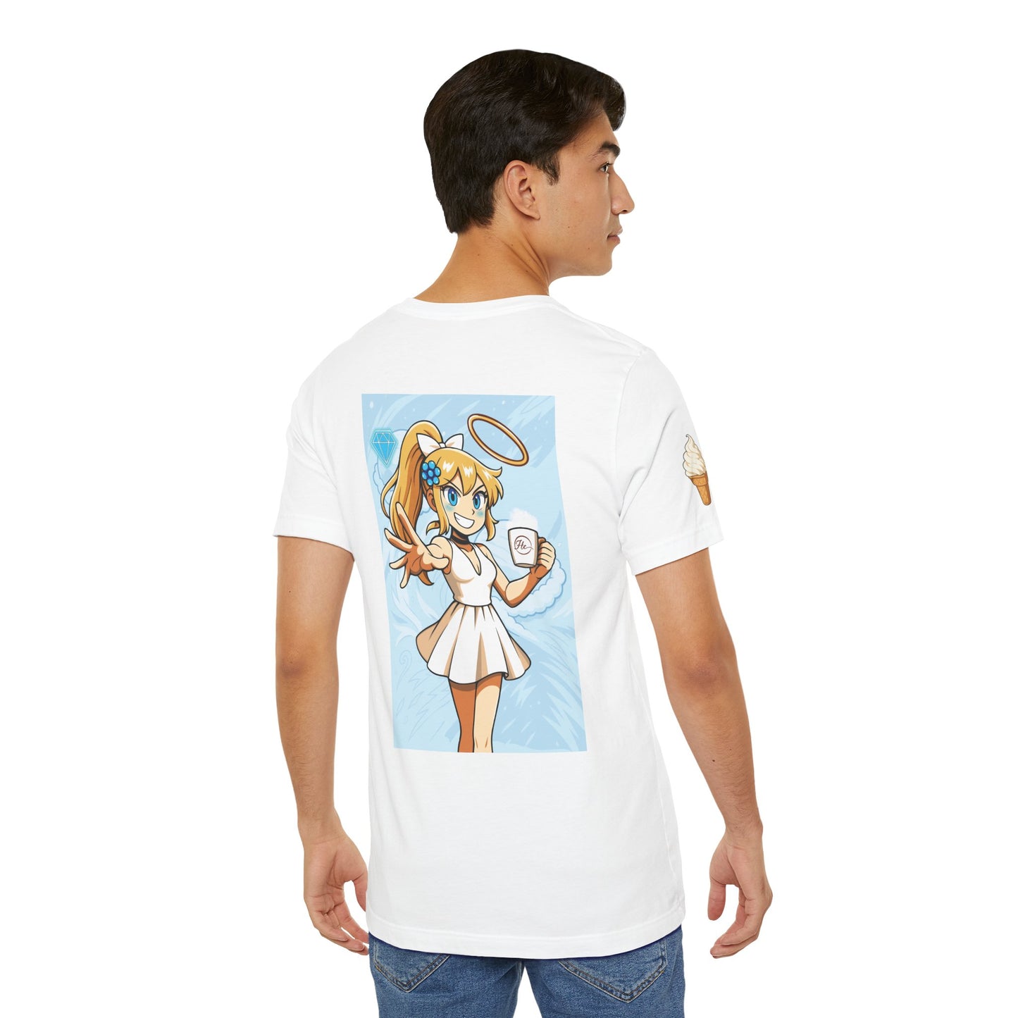 Vanilla Cream Pocket Print Shirt!