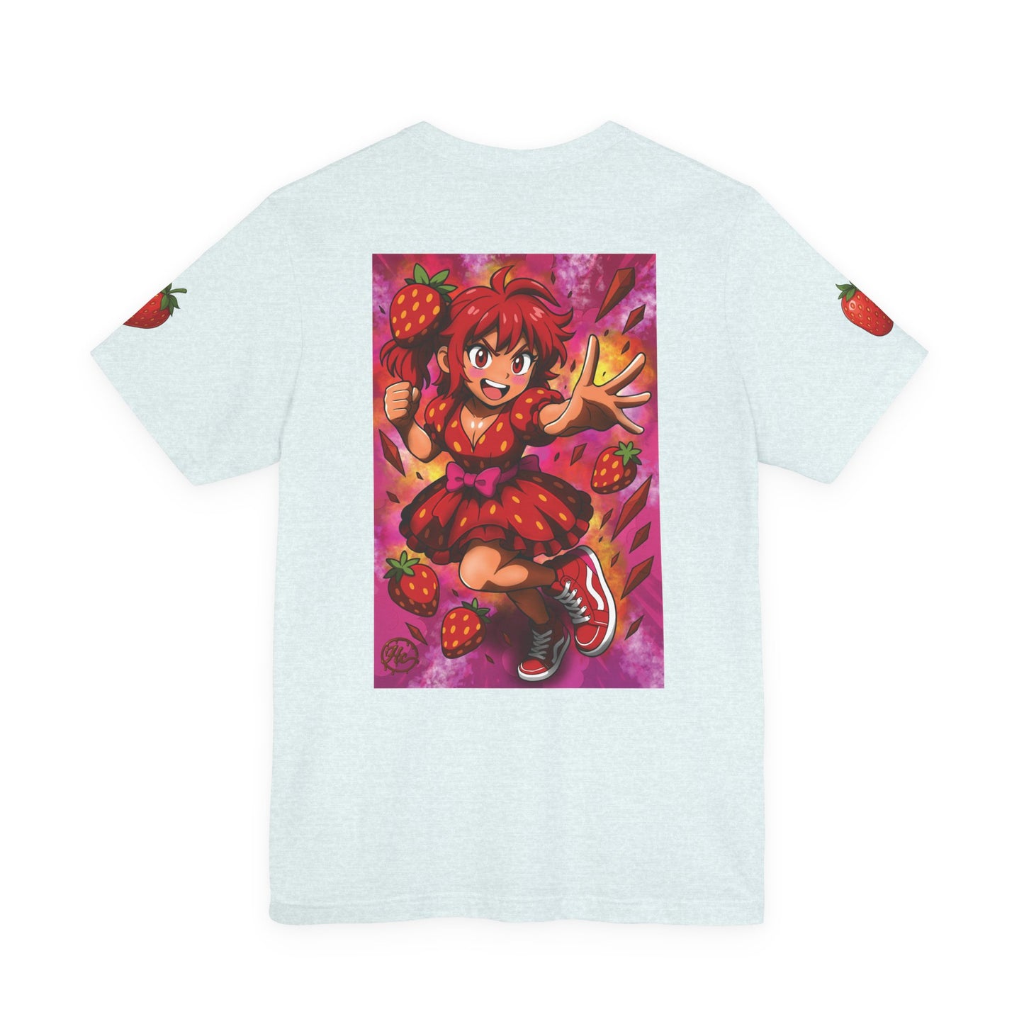 Strawberry Sweets Pocket Print Shirt!