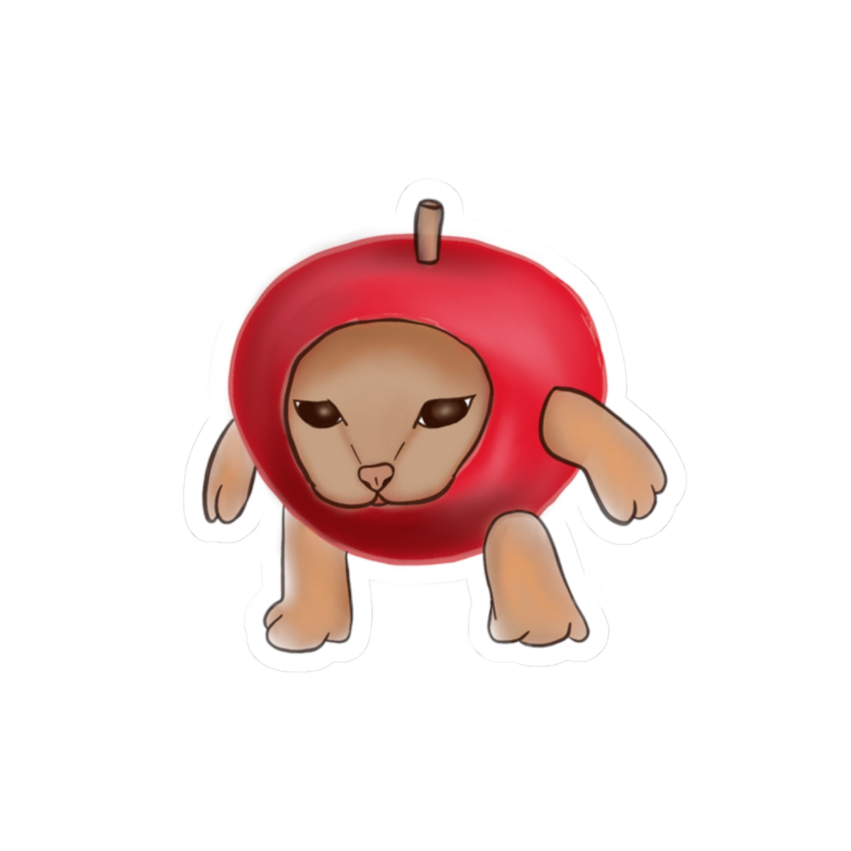 Capple Diecut Stickers