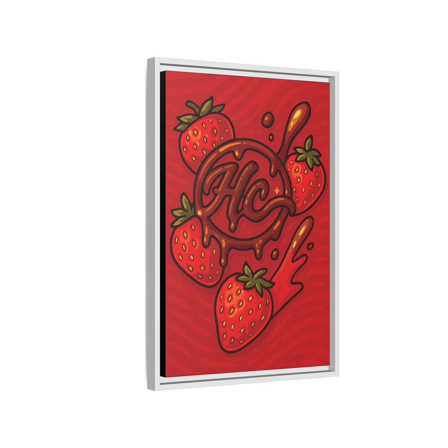 HC Strawberry Cover art Canvas!