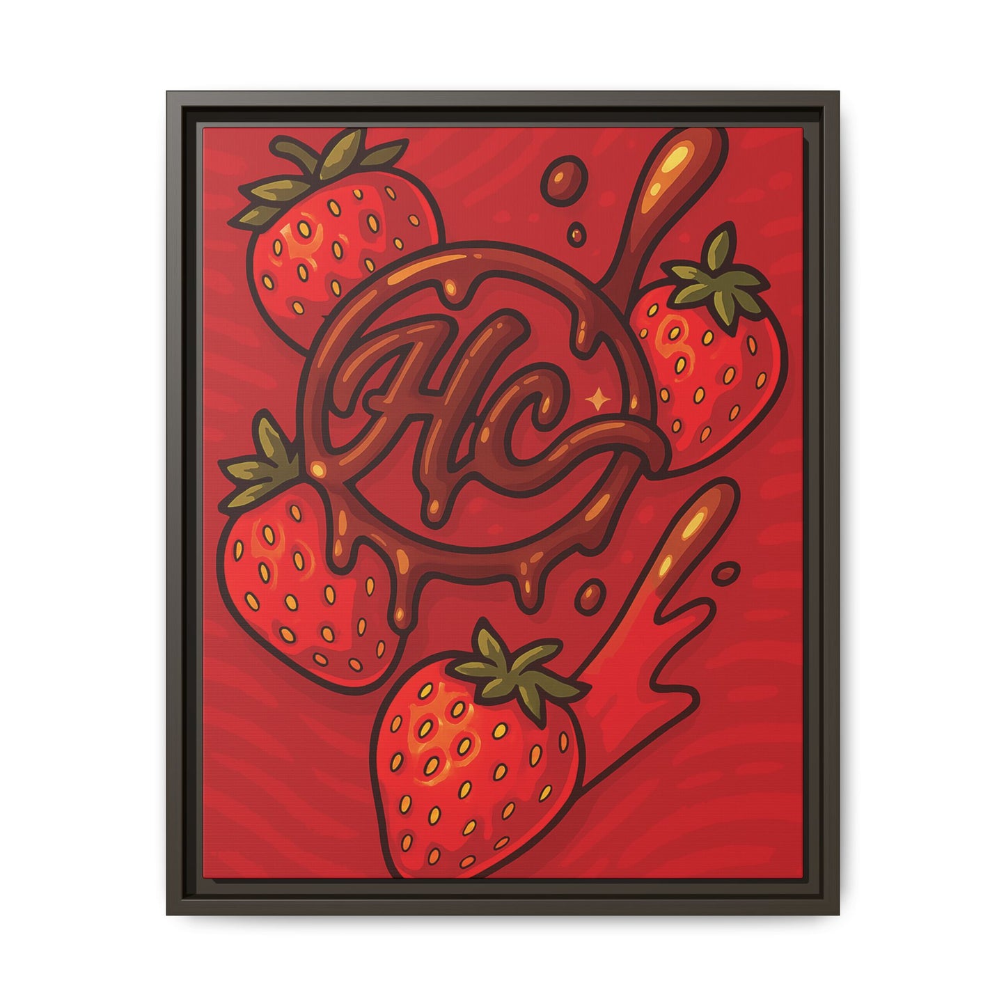 HC Strawberry Cover art Canvas!