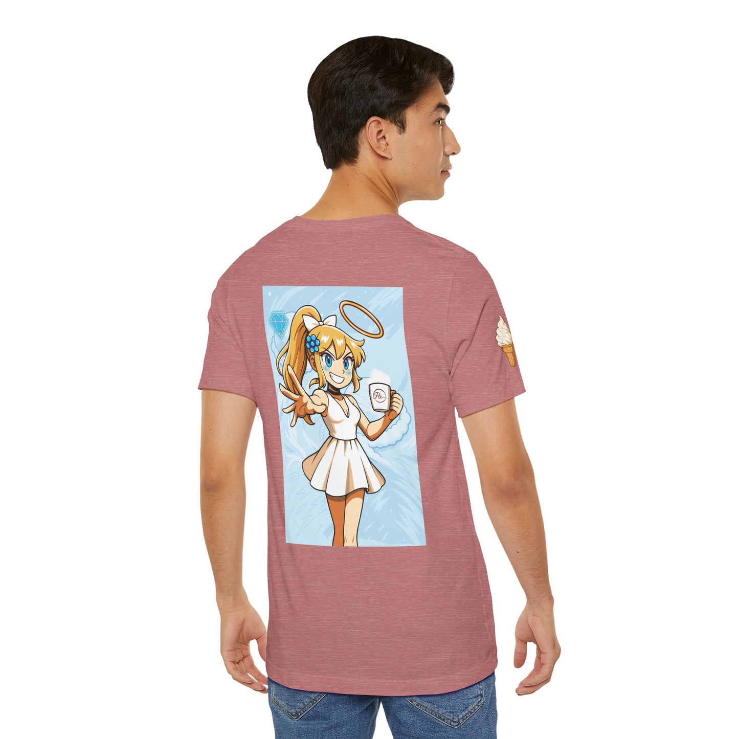 Vanilla Cream Pocket Print Shirt!