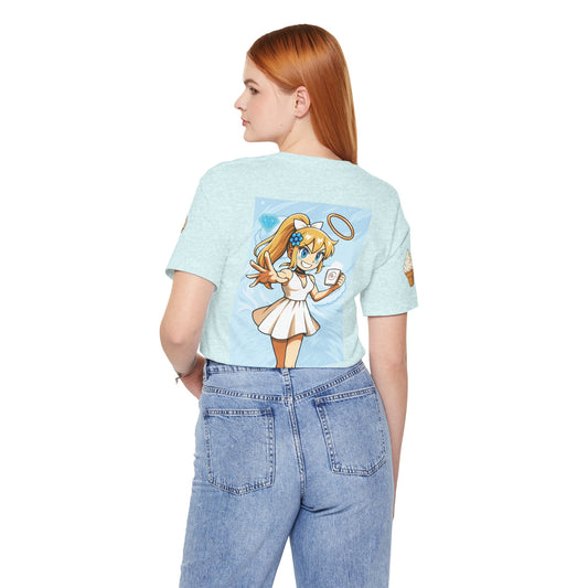 Vanilla Cream Pocket Print Shirt!