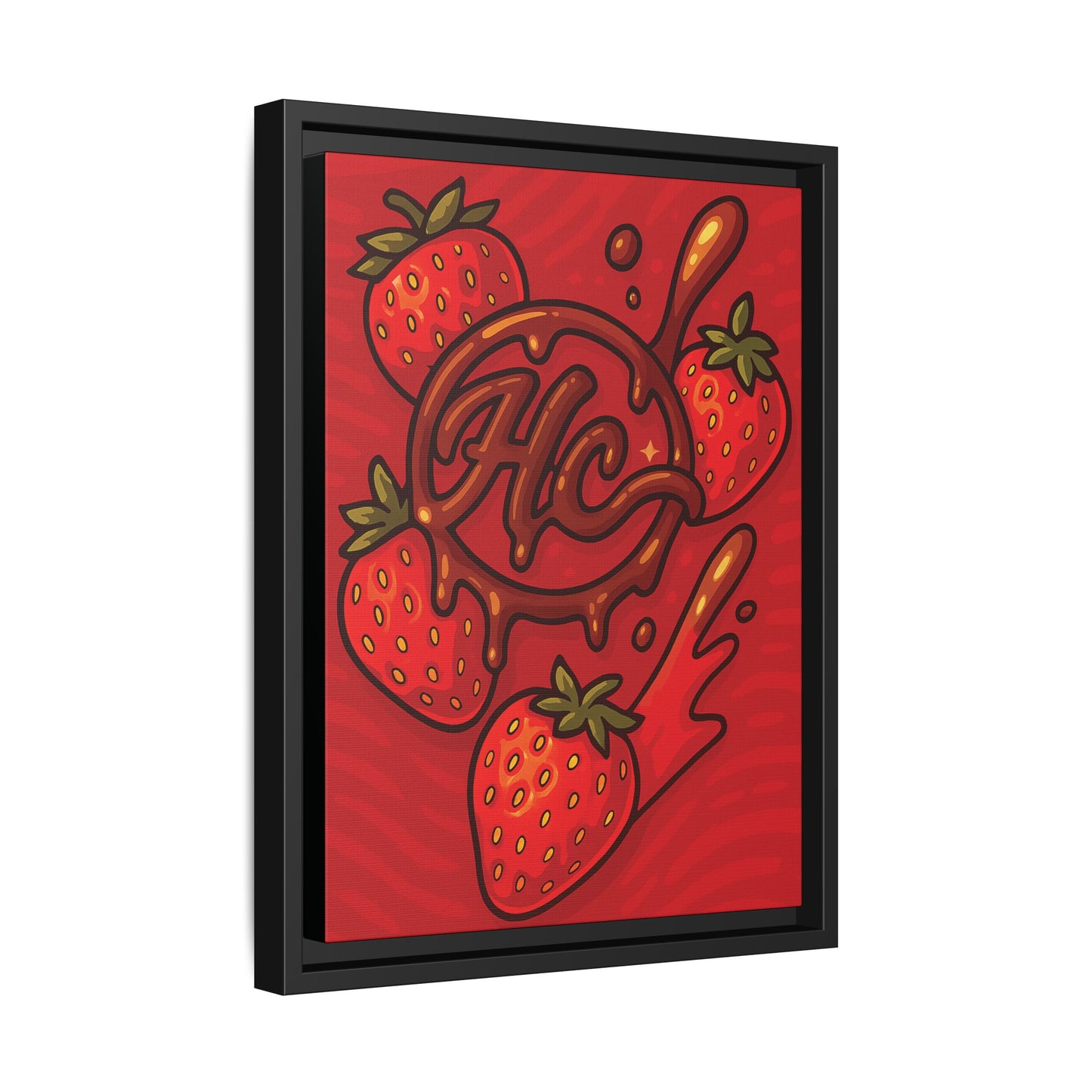 HC Strawberry Cover art Canvas!