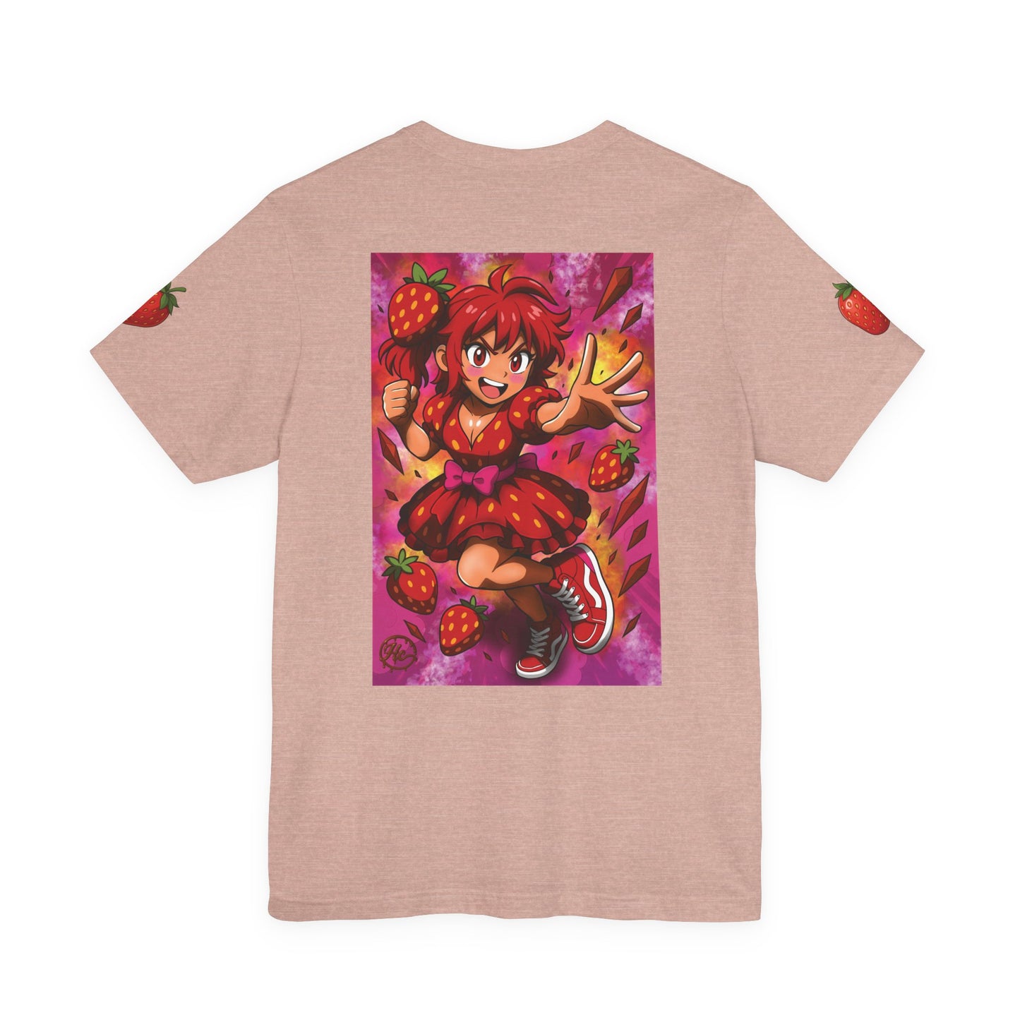 Strawberry Sweets Pocket Print Shirt!