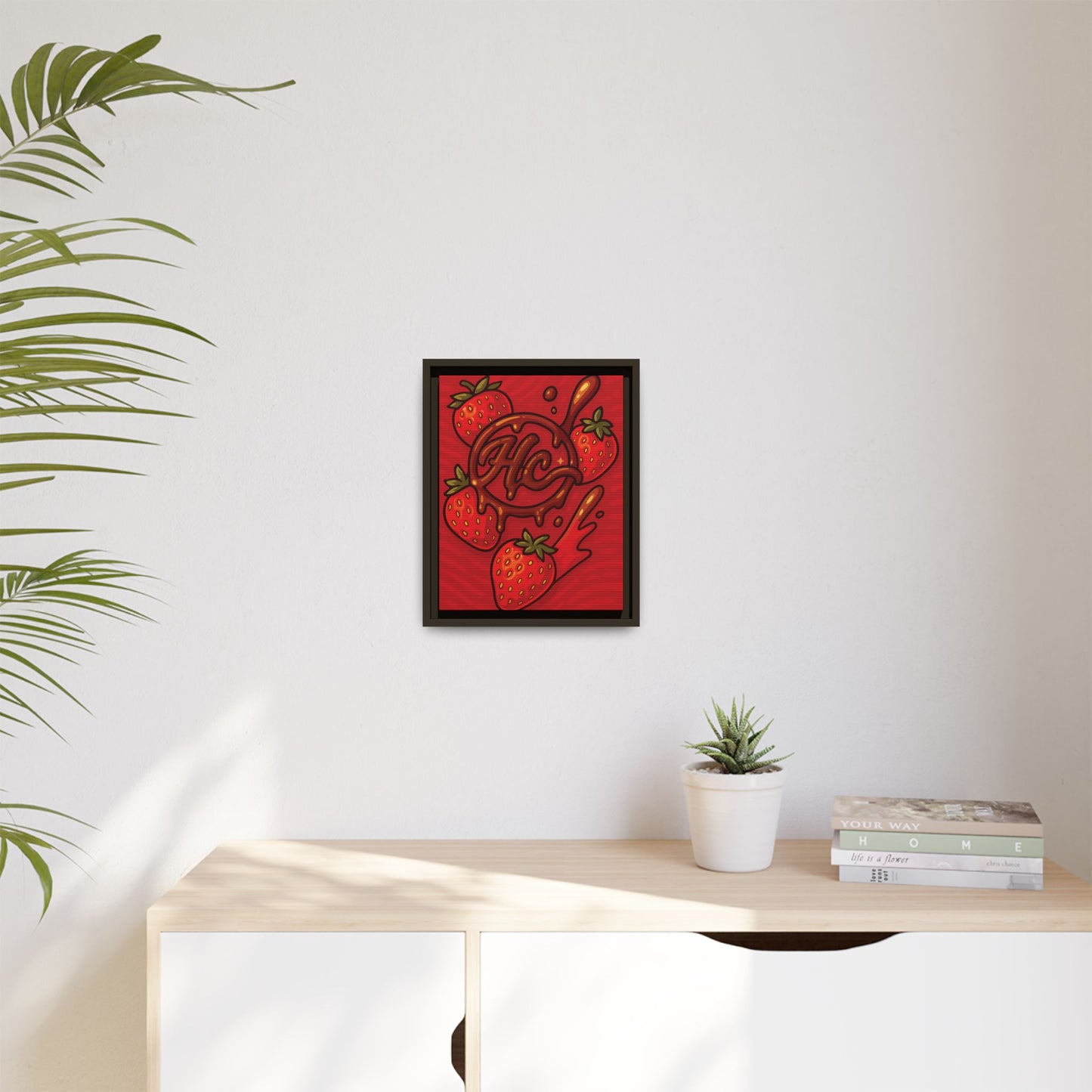 HC Strawberry Cover art Canvas!