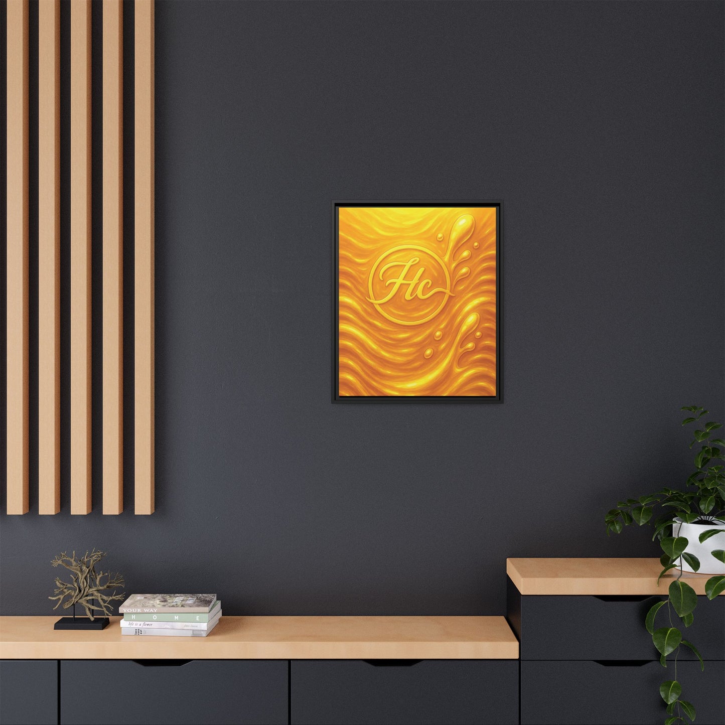 HC Gold Cover art Canvas!