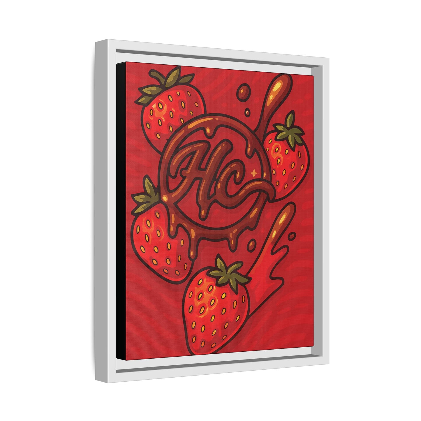 HC Strawberry Cover art Canvas!