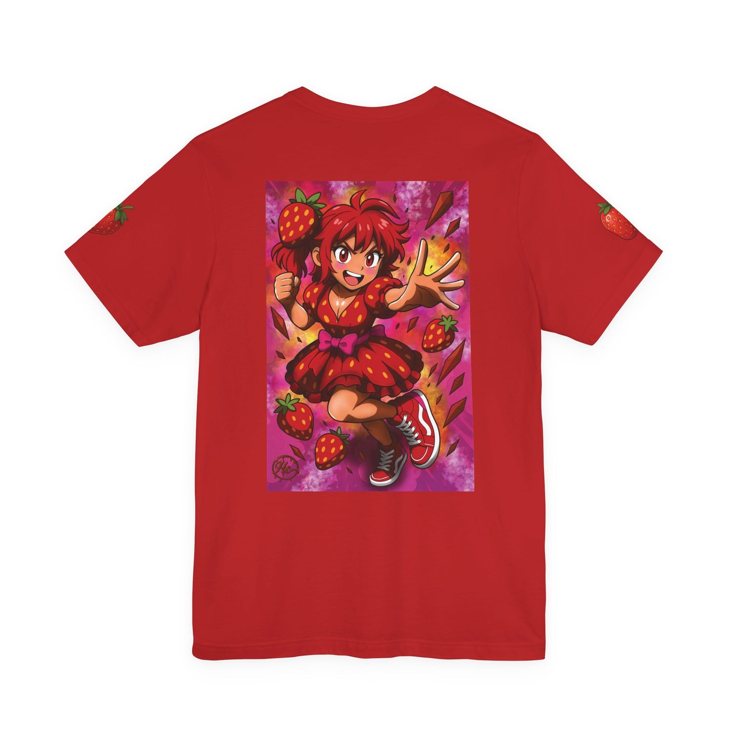 Strawberry Sweets Pocket Print Shirt!