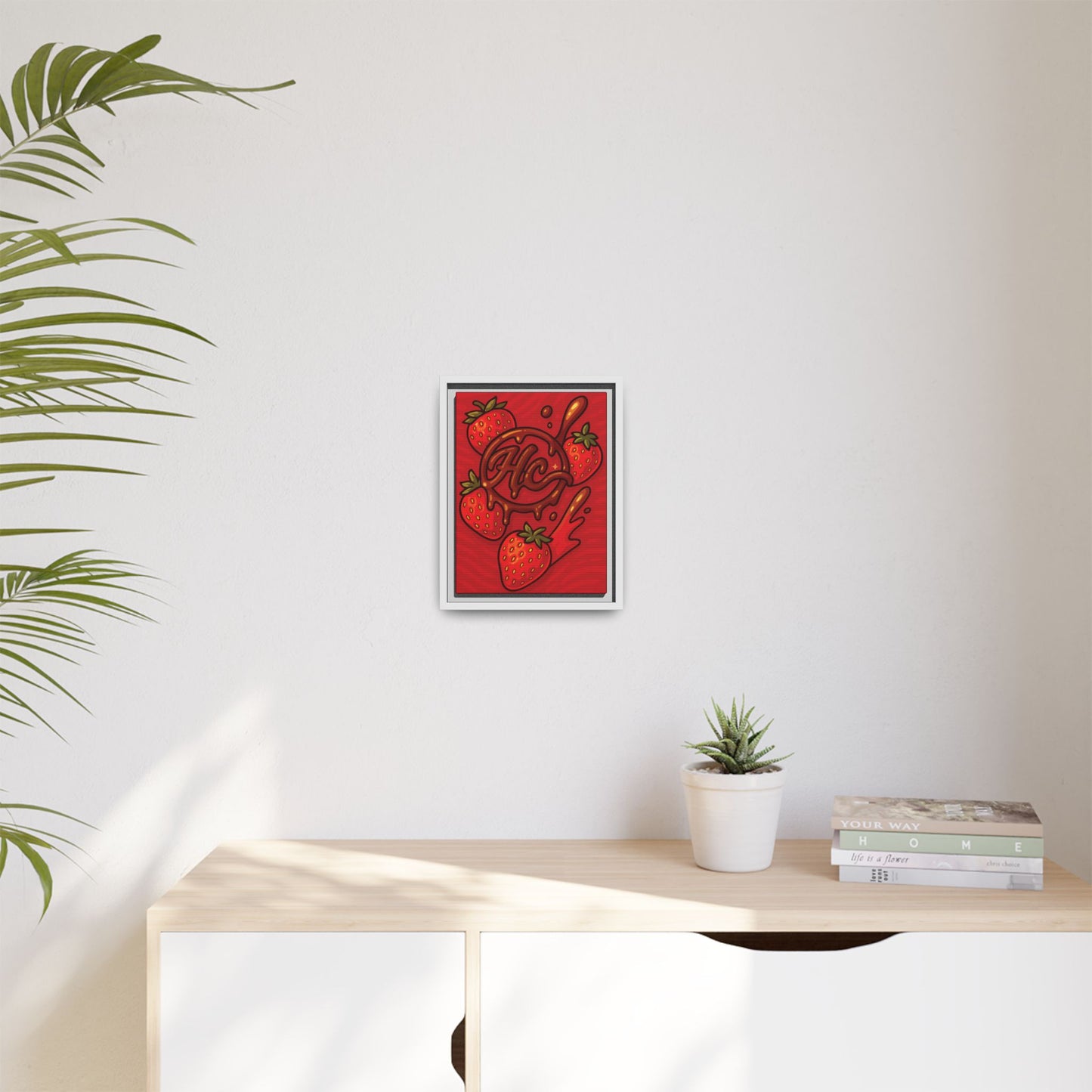 HC Strawberry Cover art Canvas!