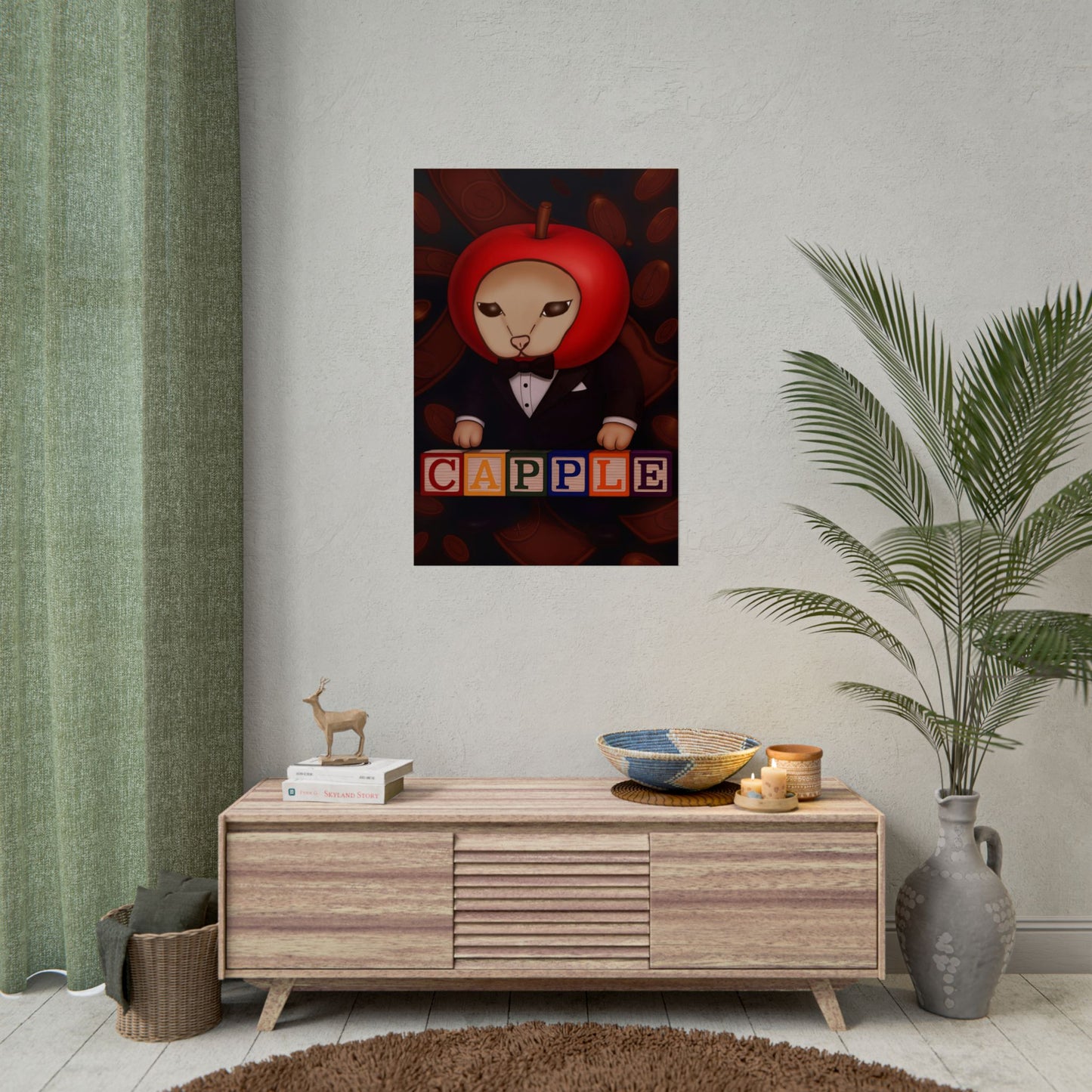 Capple Tuxedo Poster