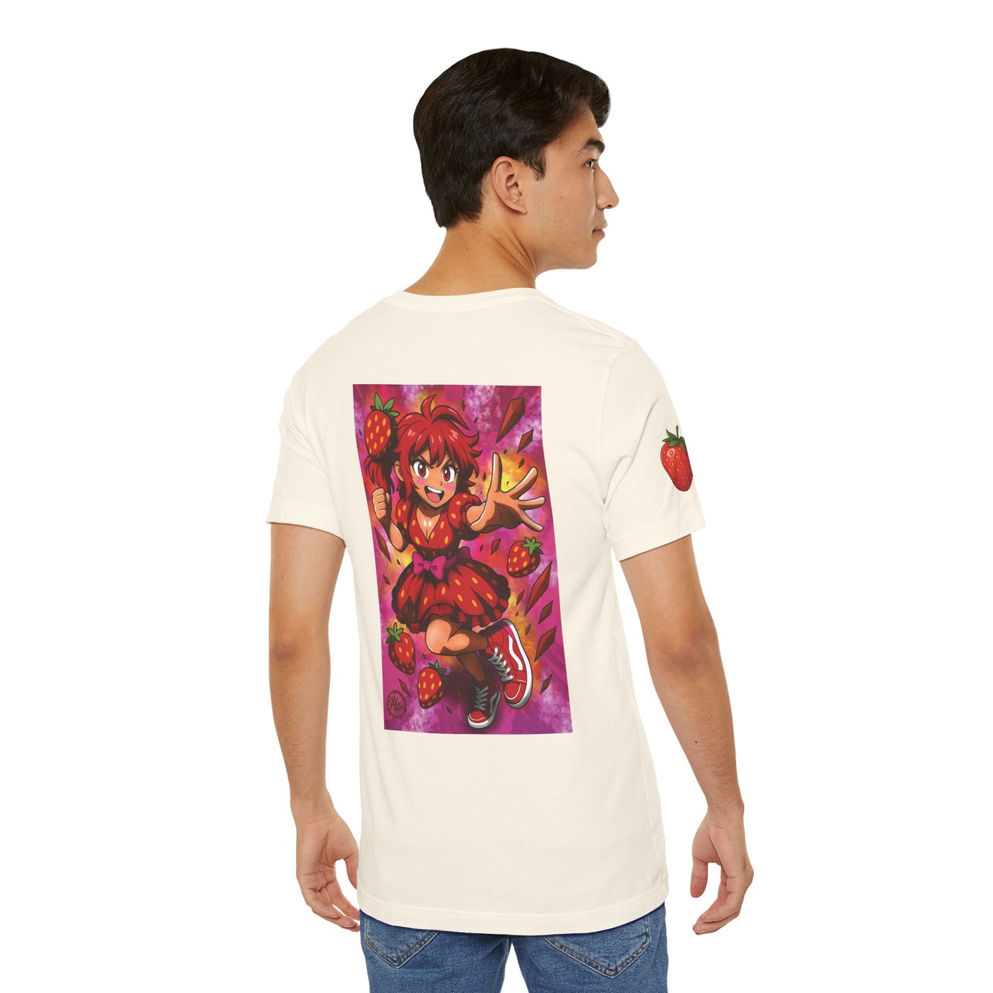 Strawberry Sweets Pocket Print Shirt!