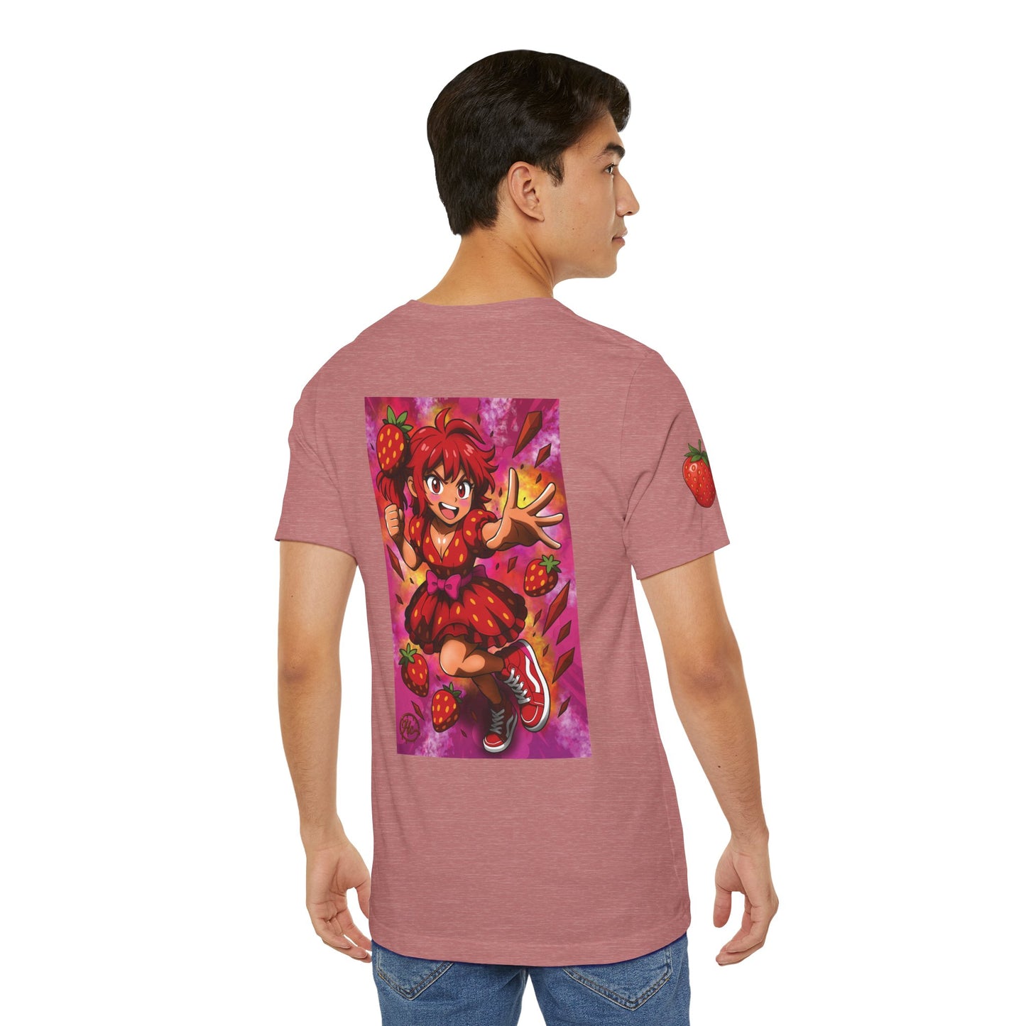 Strawberry Sweets Pocket Print Shirt!