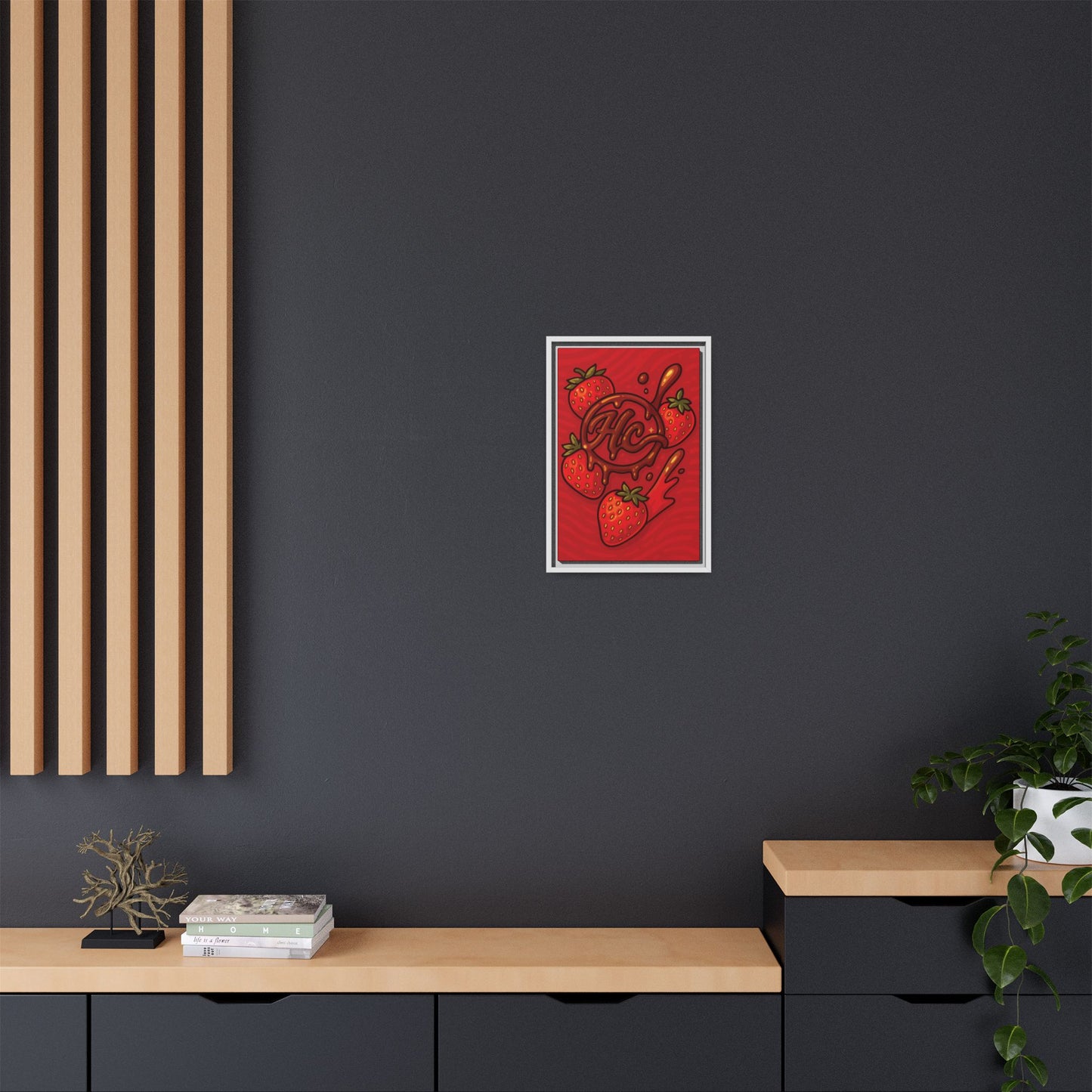 HC Strawberry Cover art Canvas!