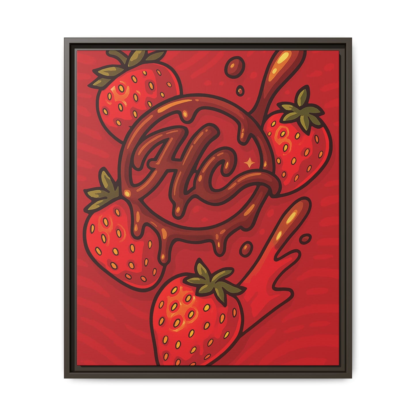 HC Strawberry Cover art Canvas!