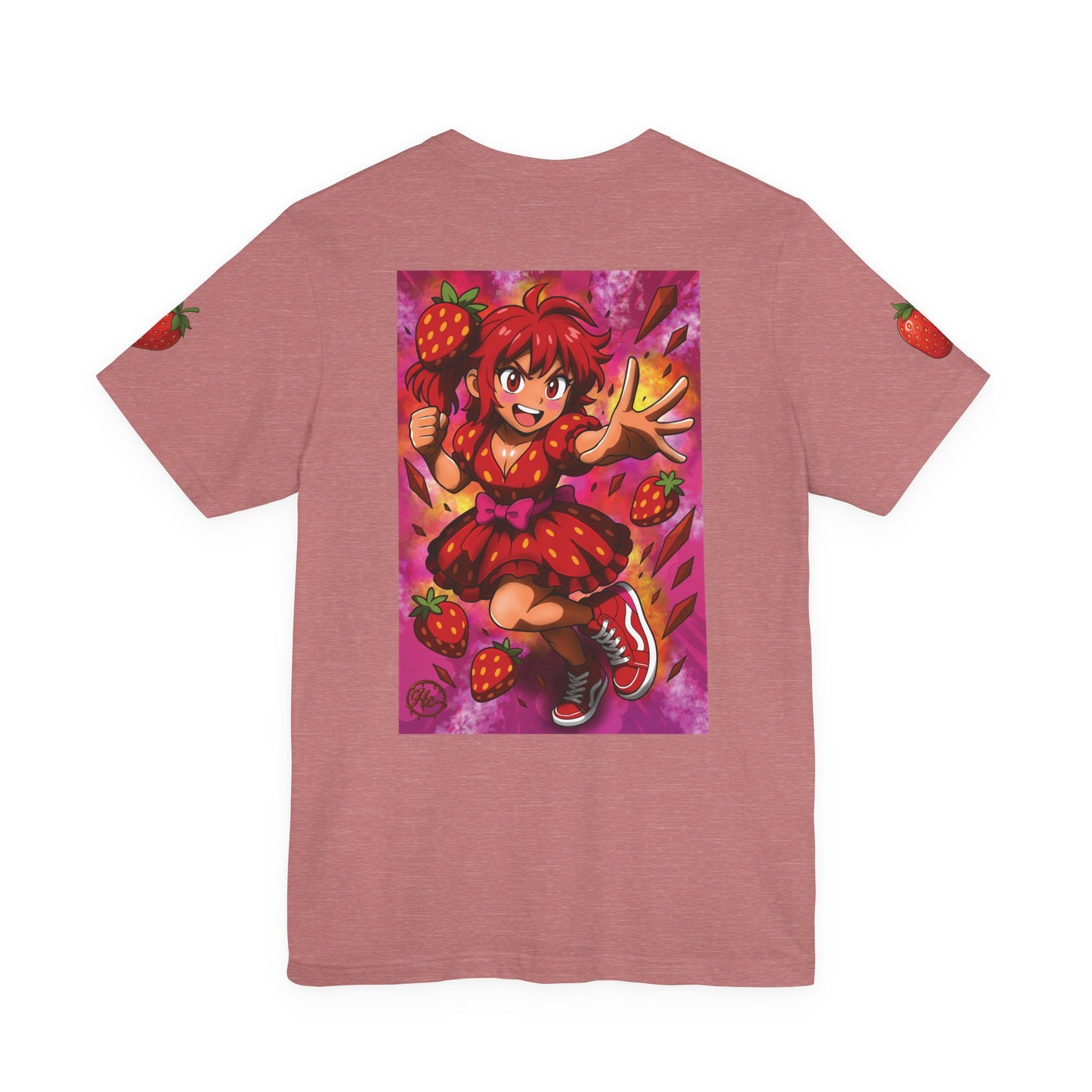 Strawberry Sweets Pocket Print Shirt!