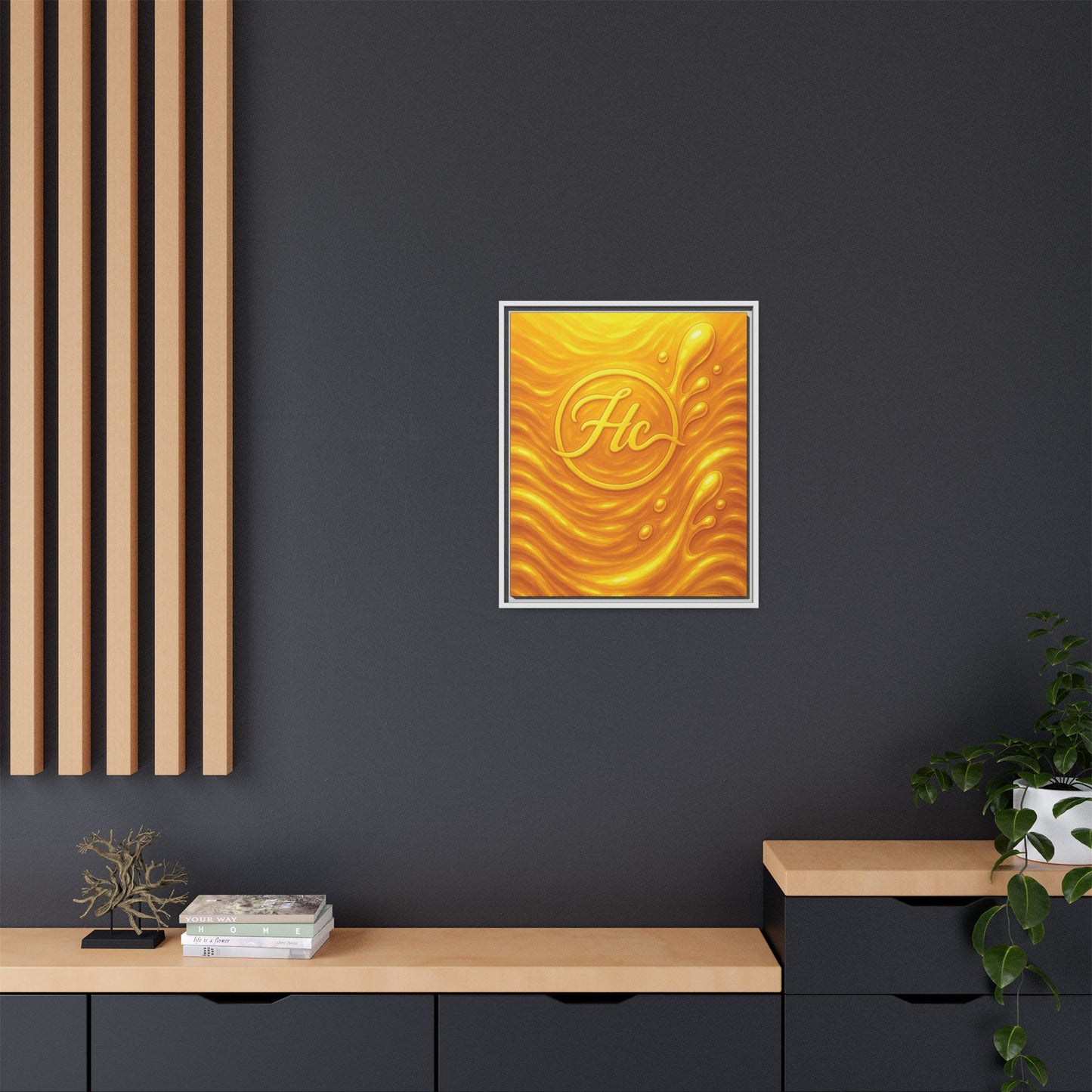 HC Gold Cover art Canvas!