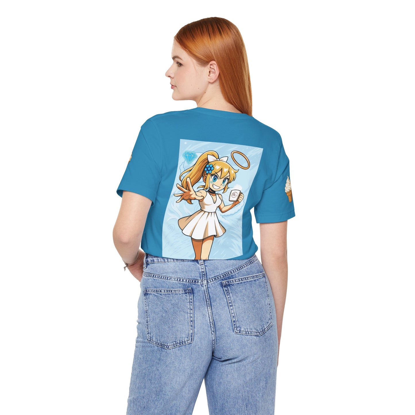 Vanilla Cream Pocket Print Shirt!