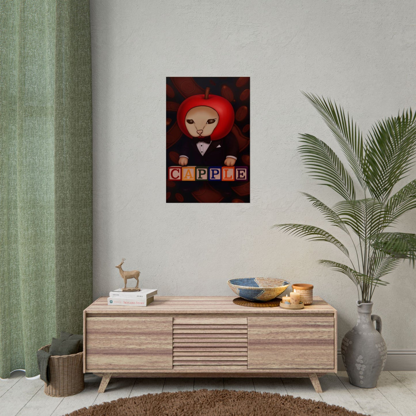 Capple Tuxedo Poster