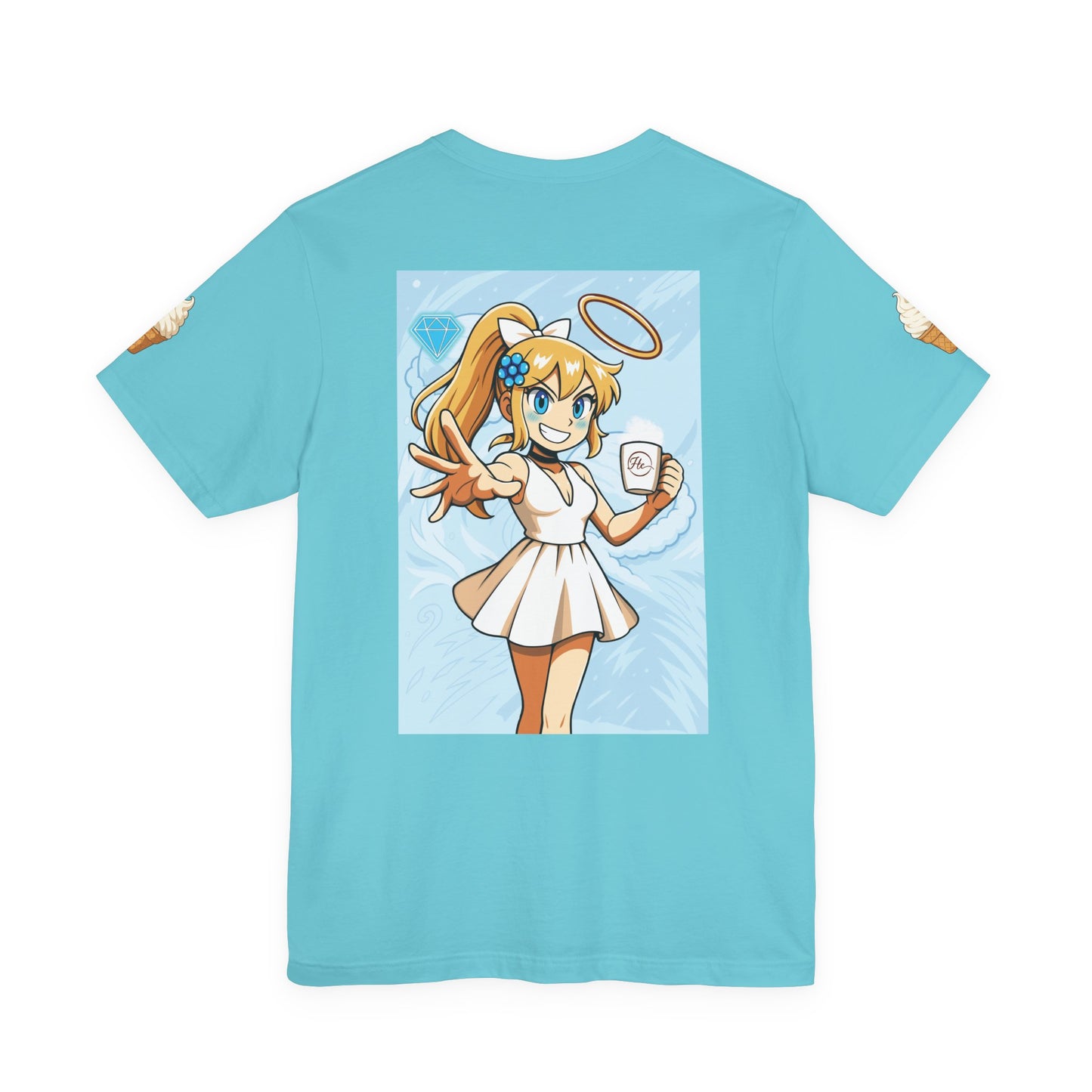 Vanilla Cream Pocket Print Shirt!