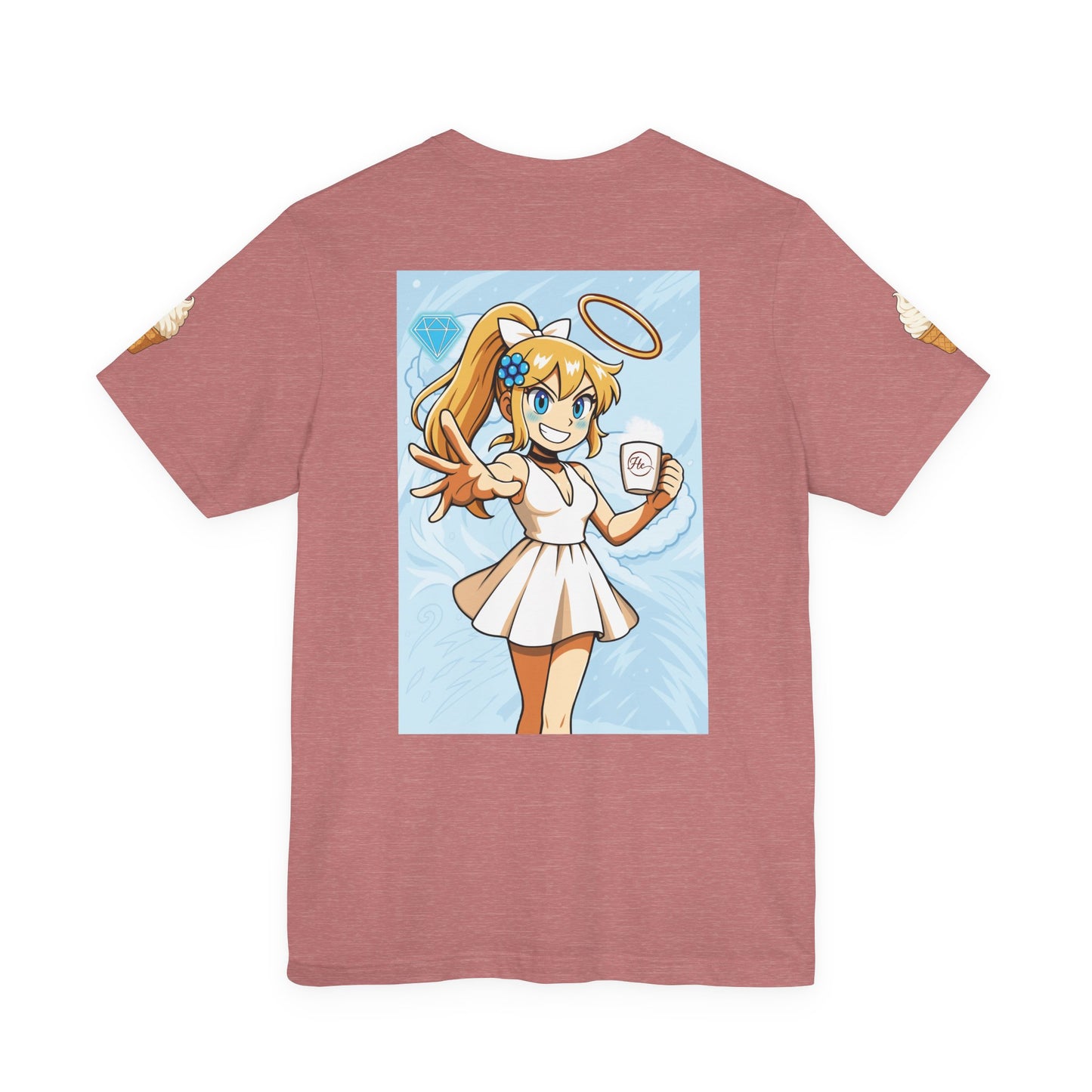 Vanilla Cream Pocket Print Shirt!