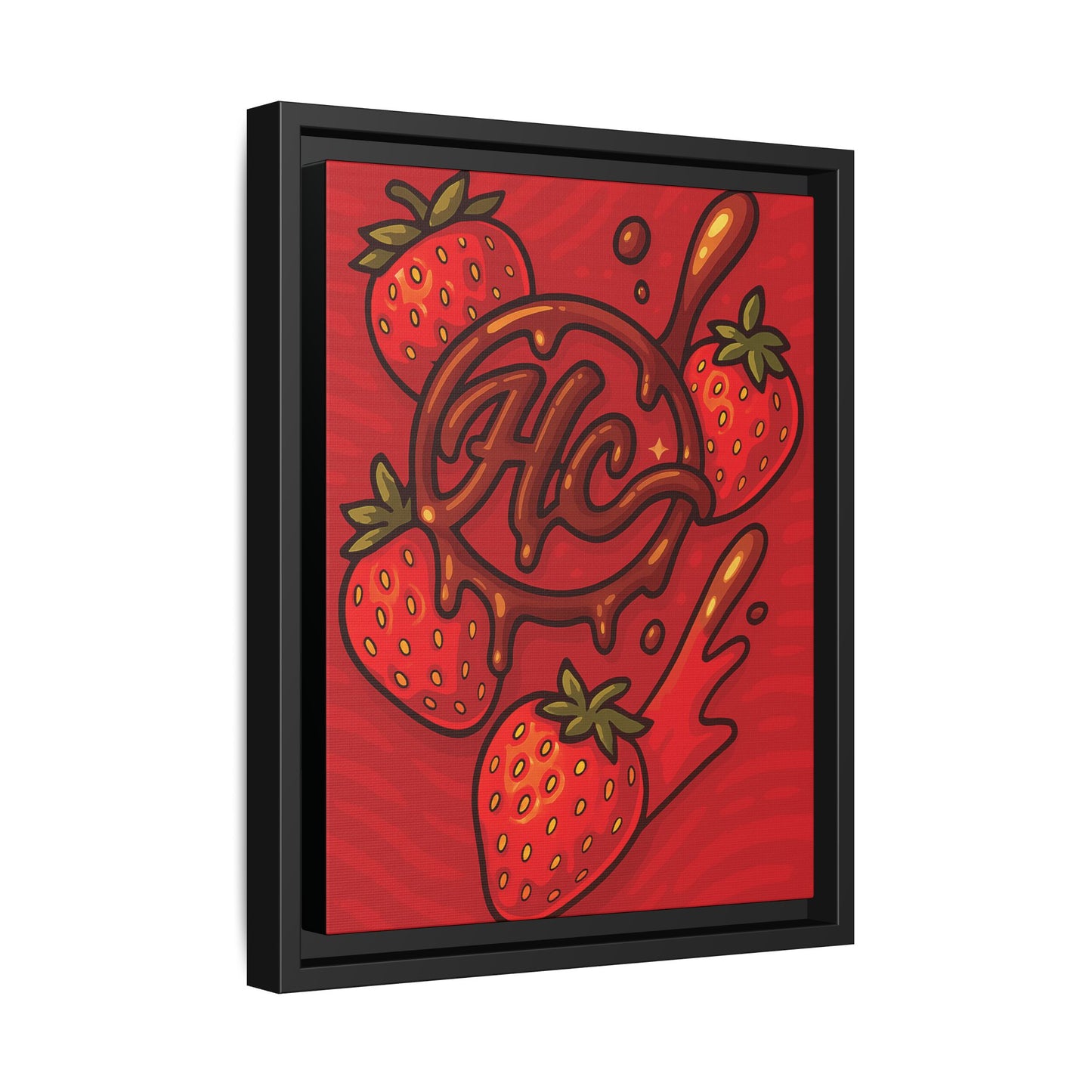 HC Strawberry Cover art Canvas!