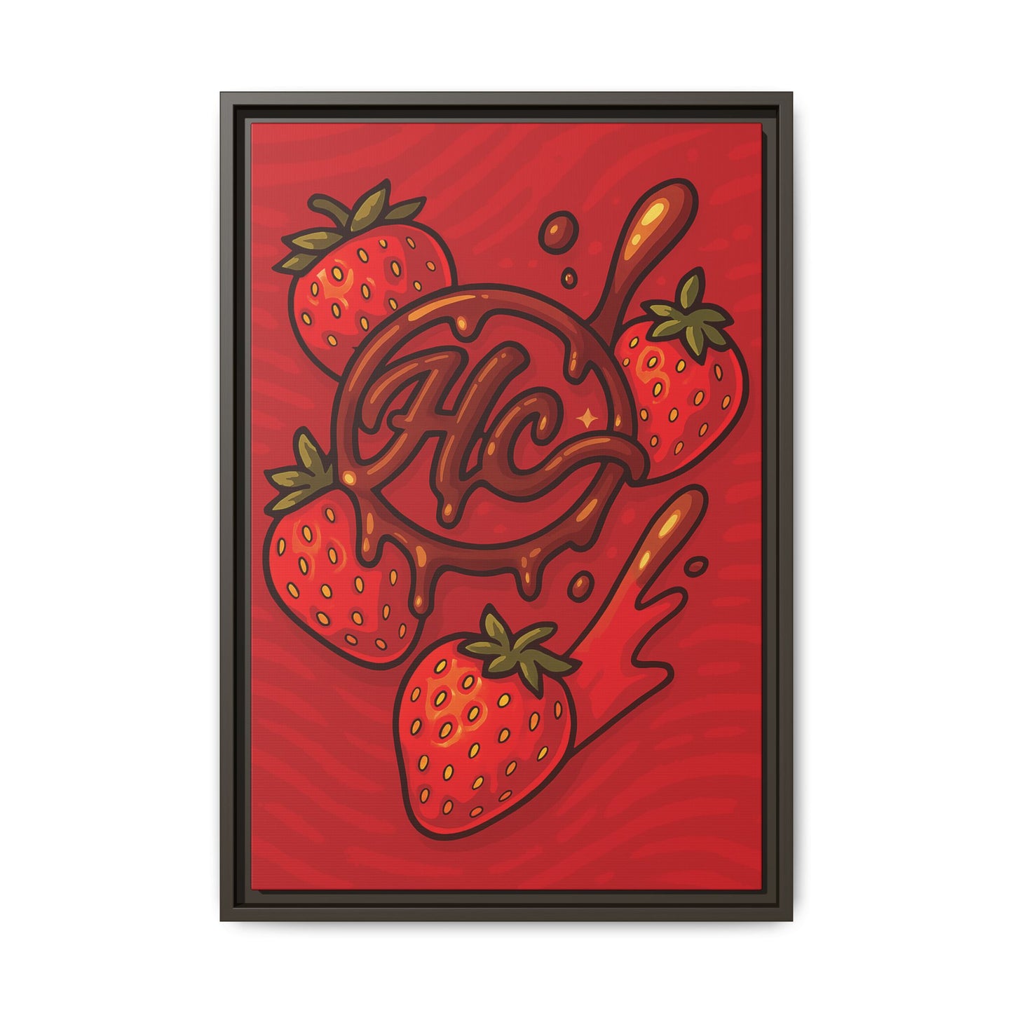 HC Strawberry Cover art Canvas!