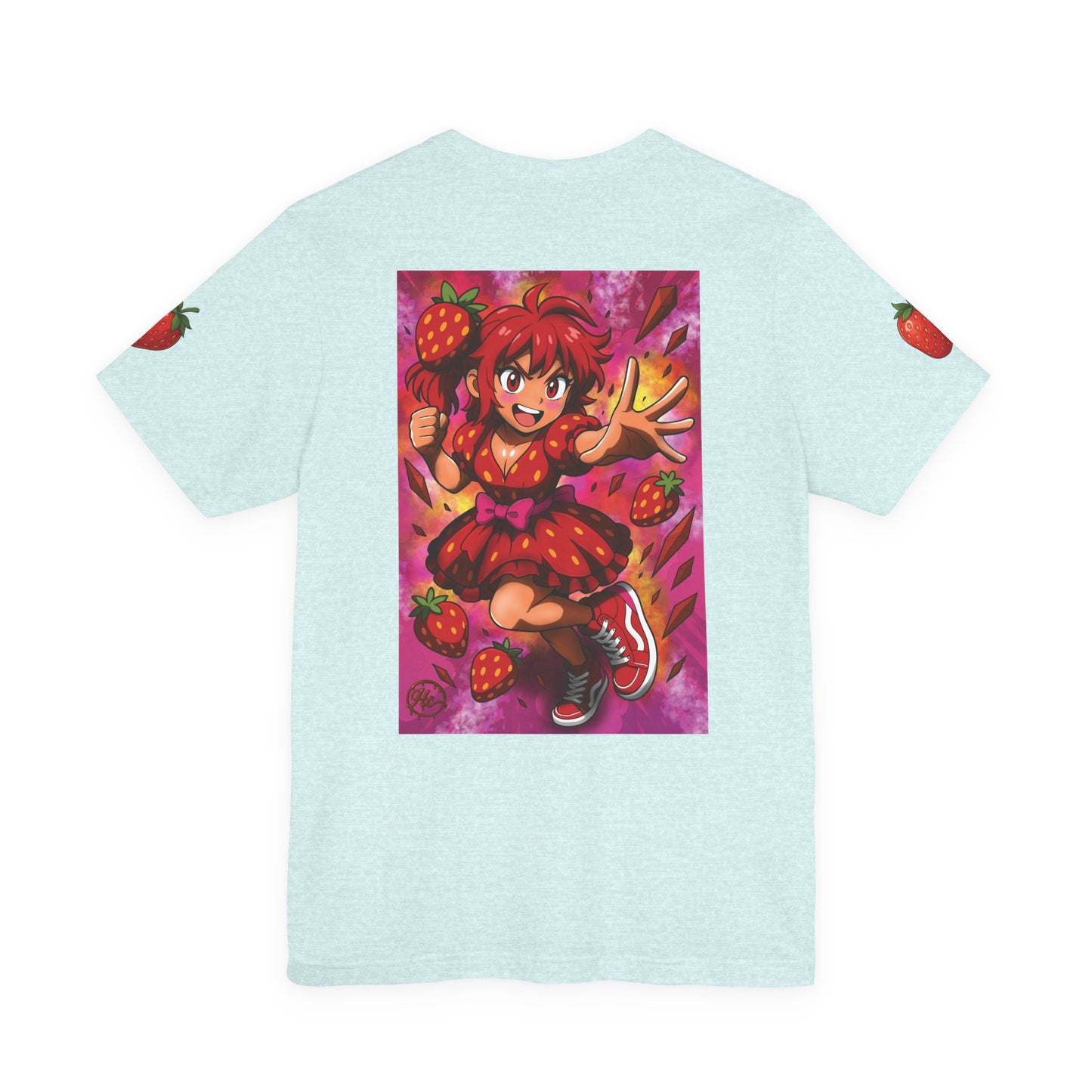 Strawberry Sweets Pocket Print Shirt!