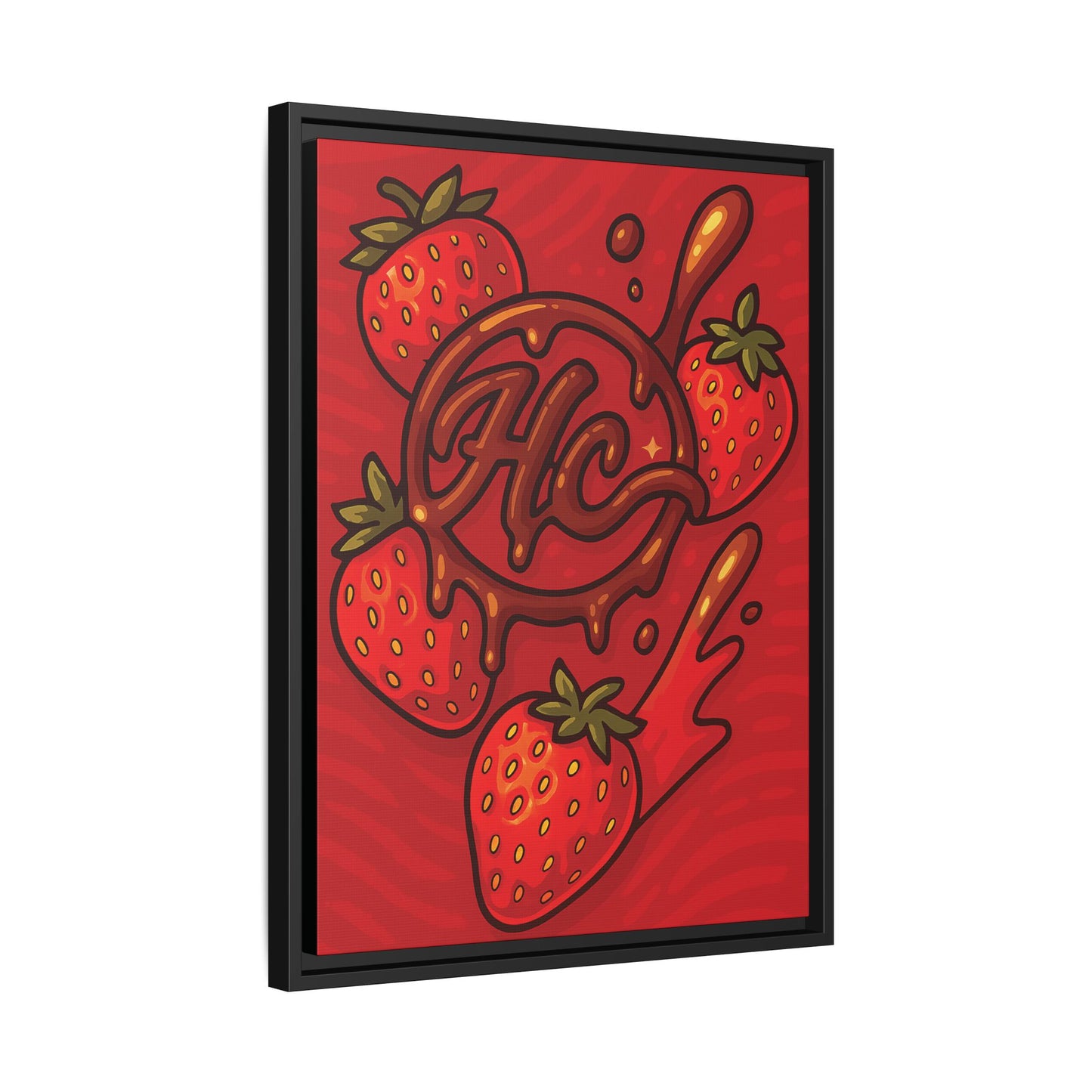 HC Strawberry Cover art Canvas!