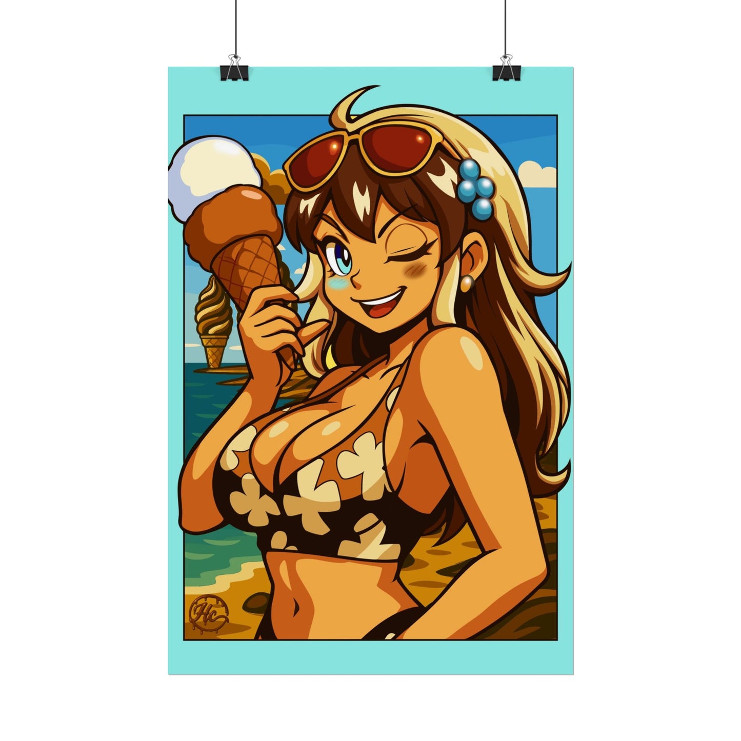 Vanico Beach Poster