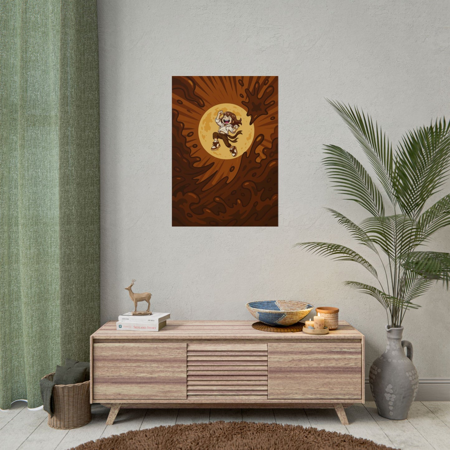 Chocolate Moon Cocoa Poster!
